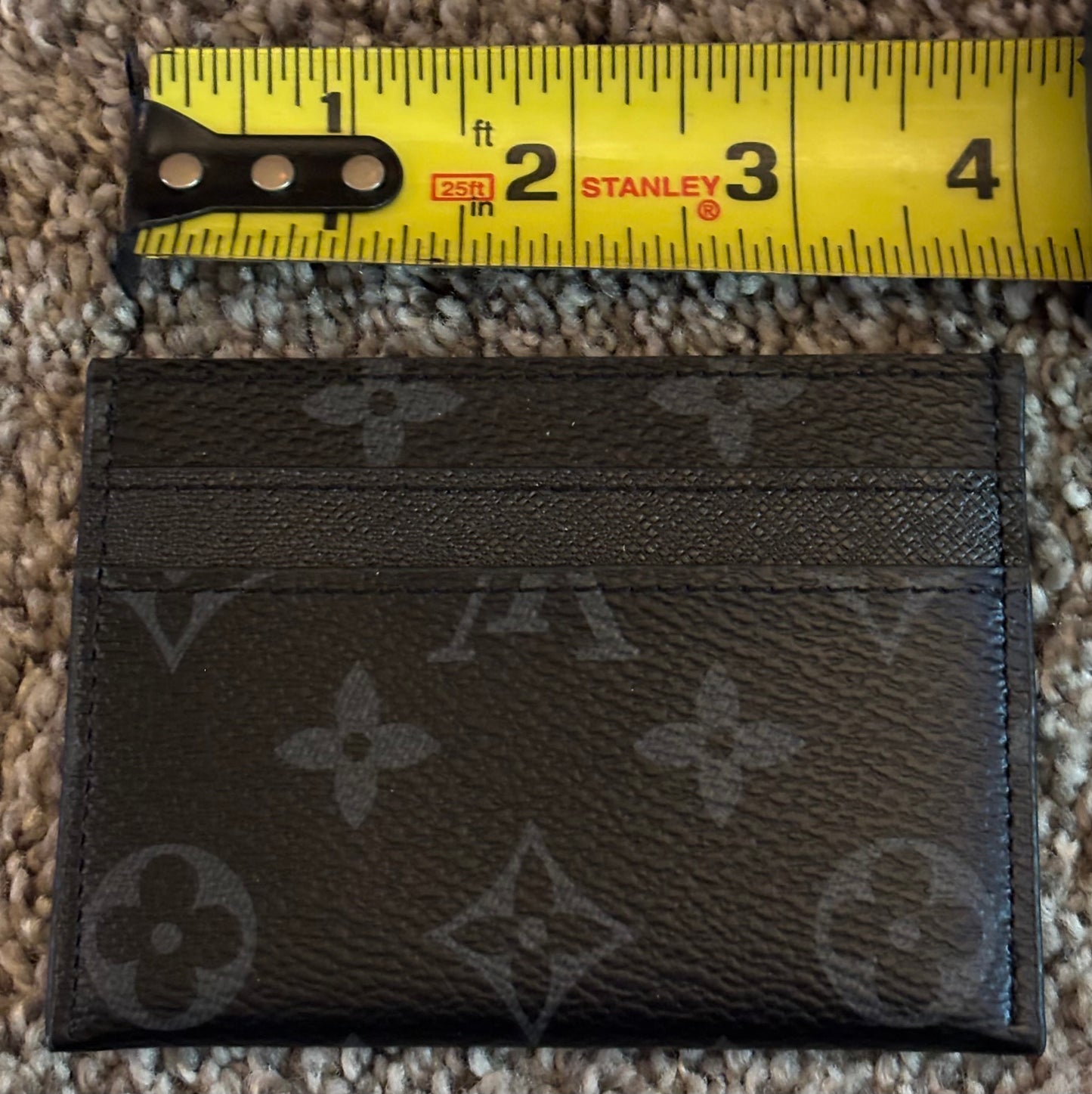 LV Black Mono Cardholder 2424