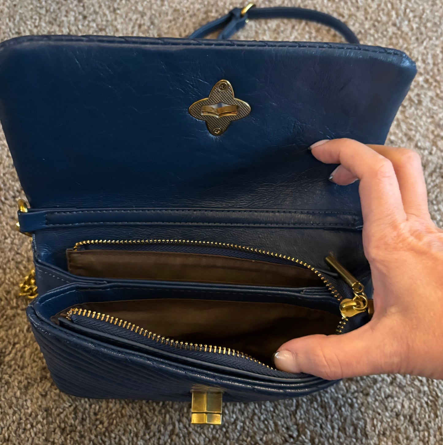 Tory Burch Blue Crossbody 2436
