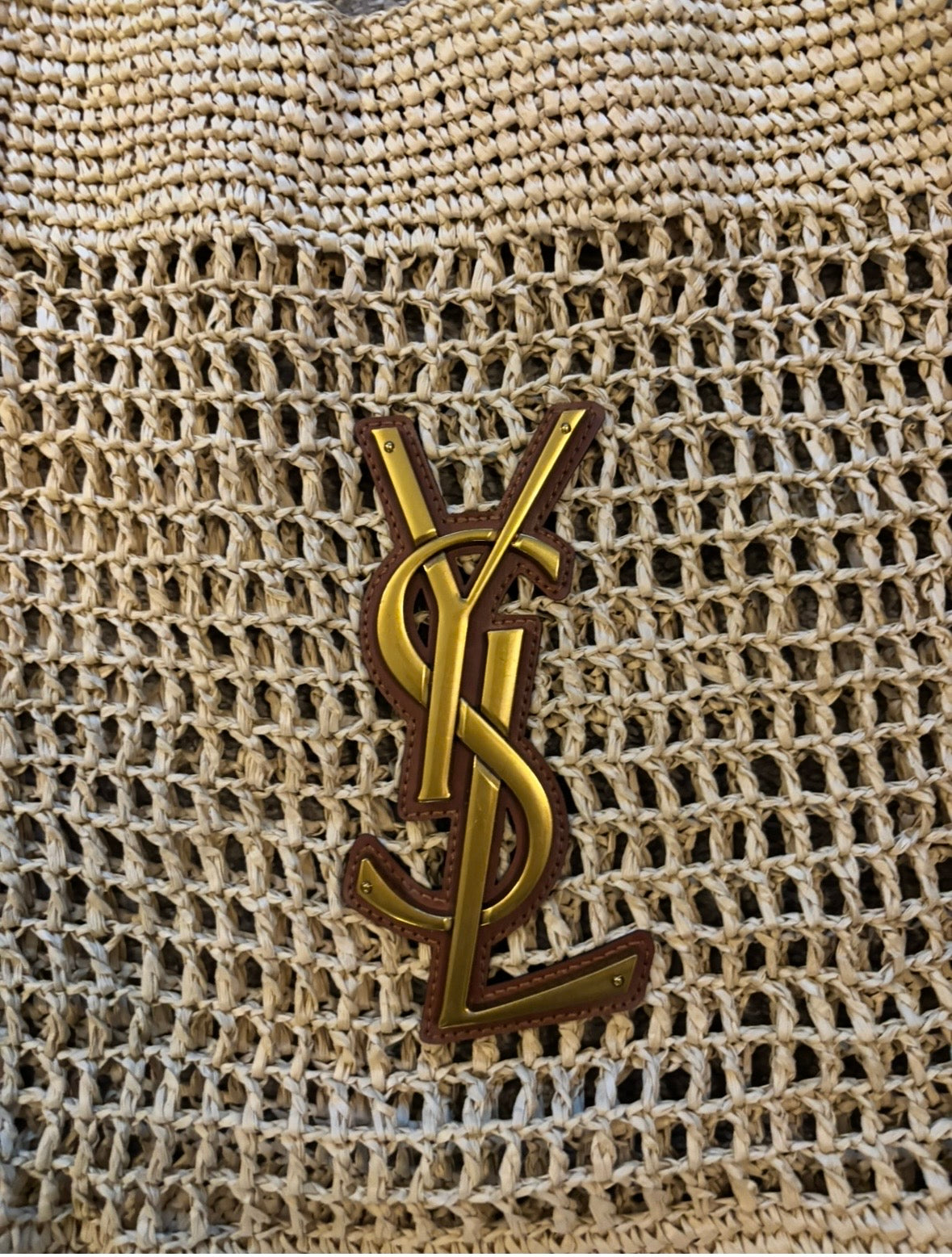 YSL Stunning Beach Bag with Small Pouch 2476