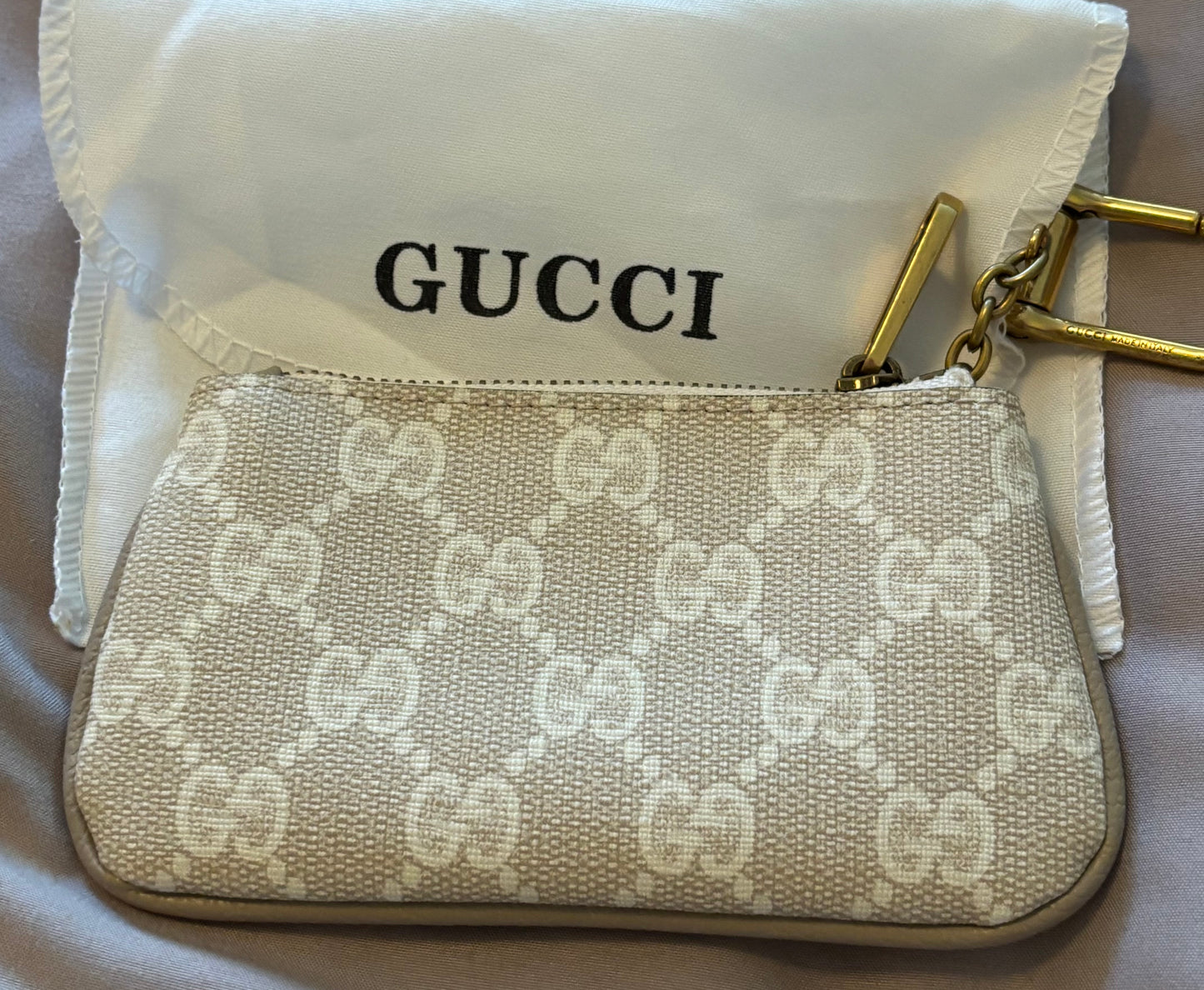 Gucci Zippered Key Pouch