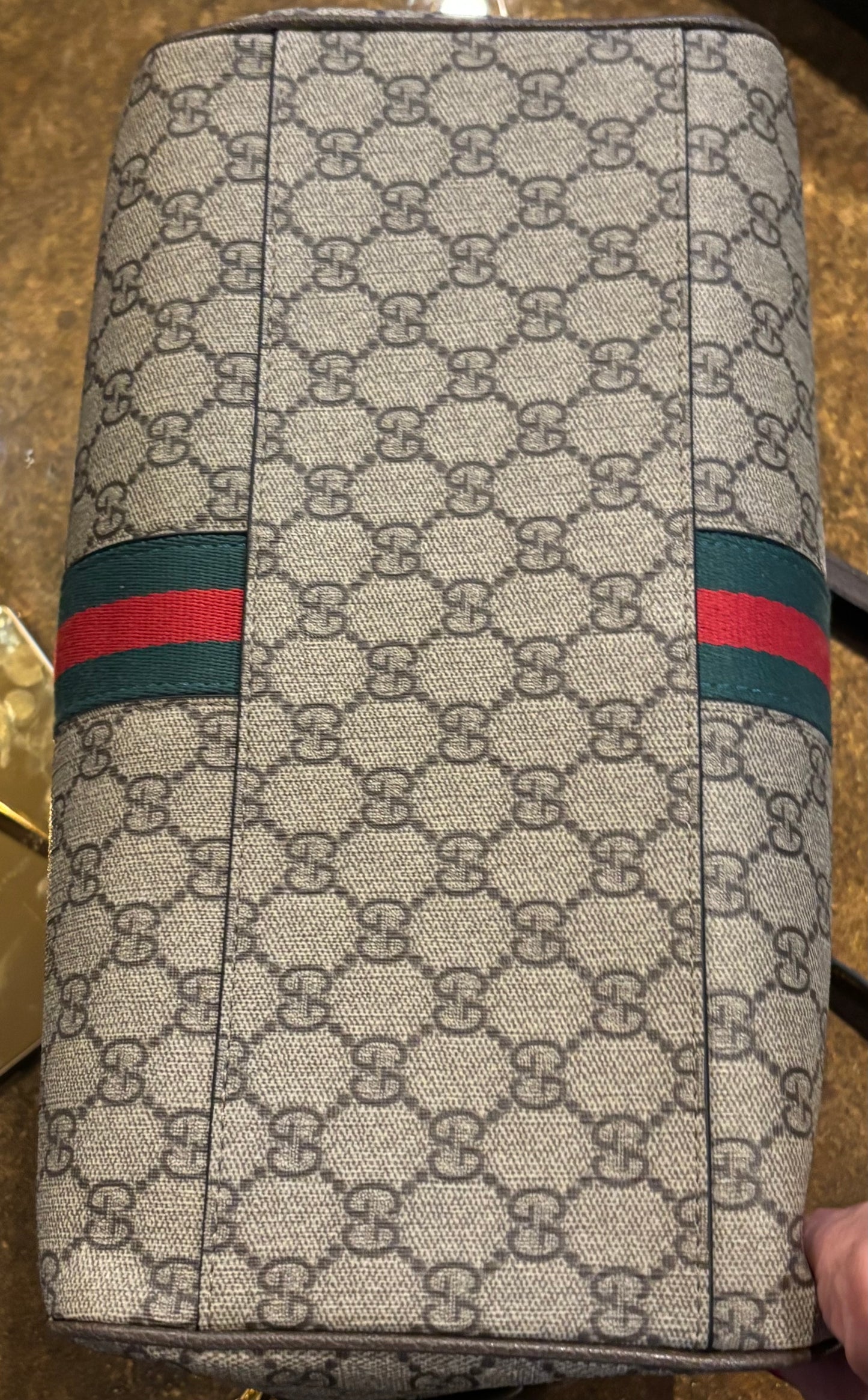 Gucci Mono Boston Bag Crossbody