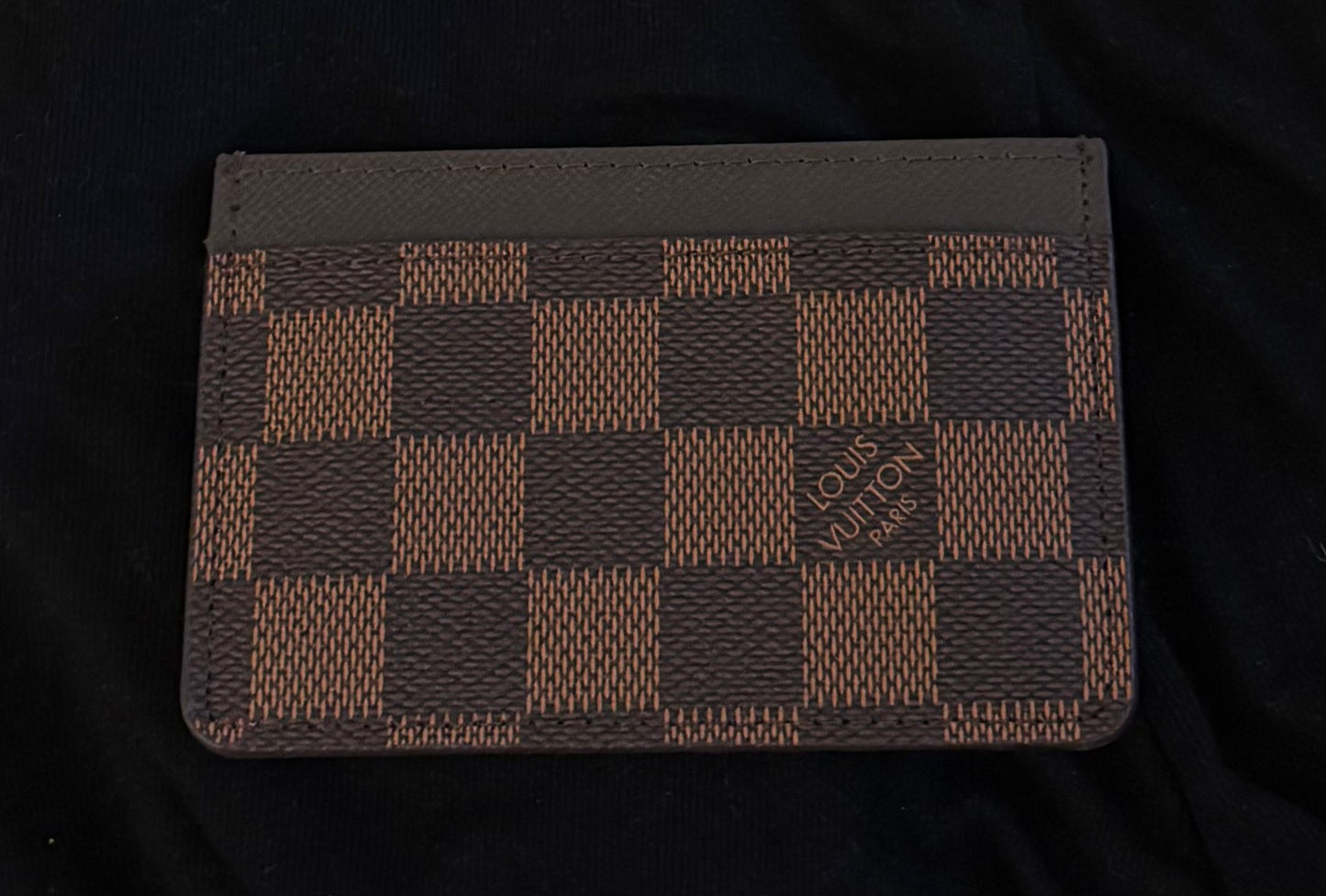 LV Brown Damier Cardholder 2629