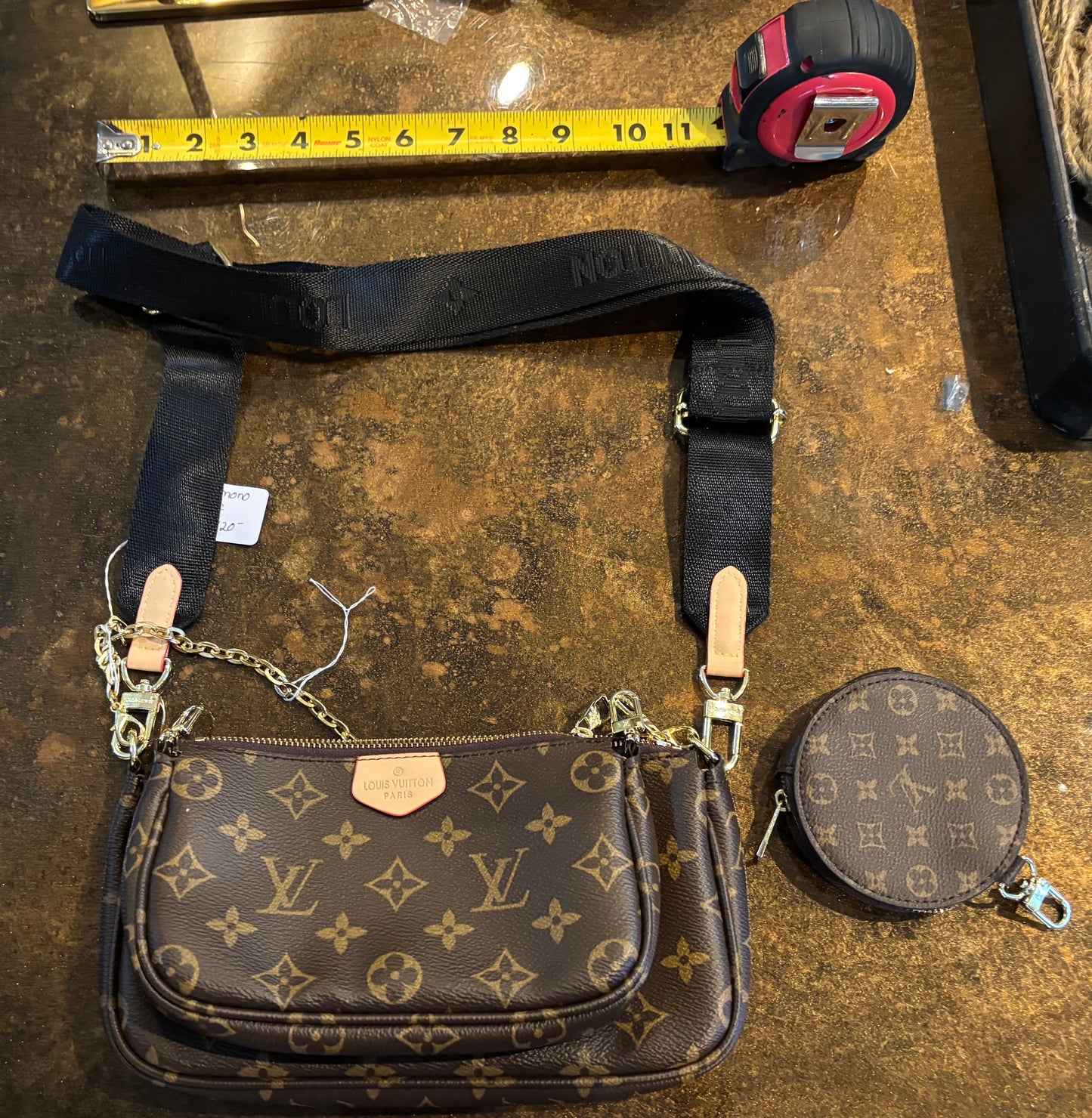 LV Mono 3pc set Crossbody