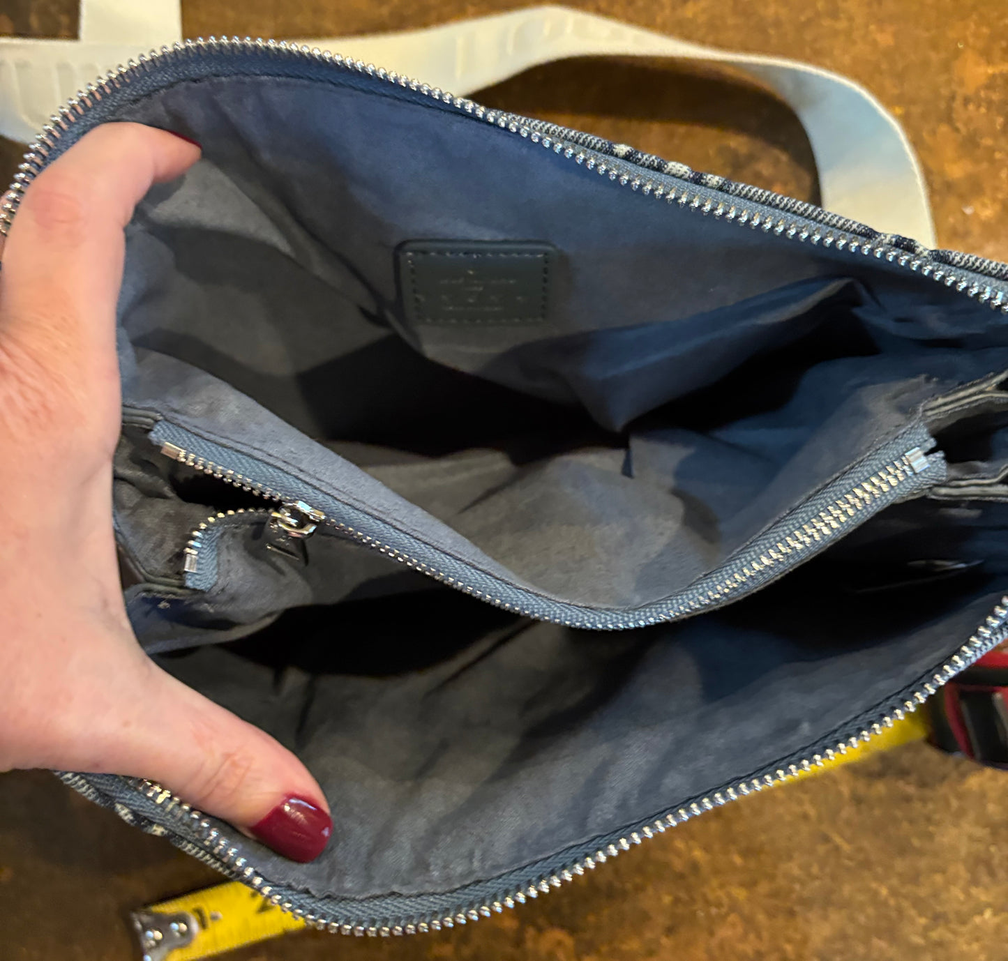 LV Denim Coussin Shoulder Bag/Crossbody Clutch