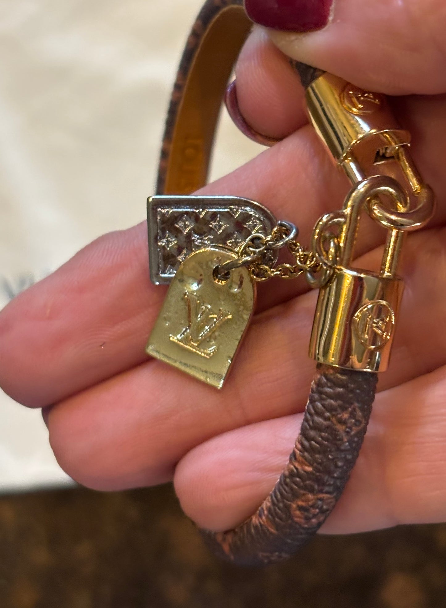 LV Mono Canvas Bracelet