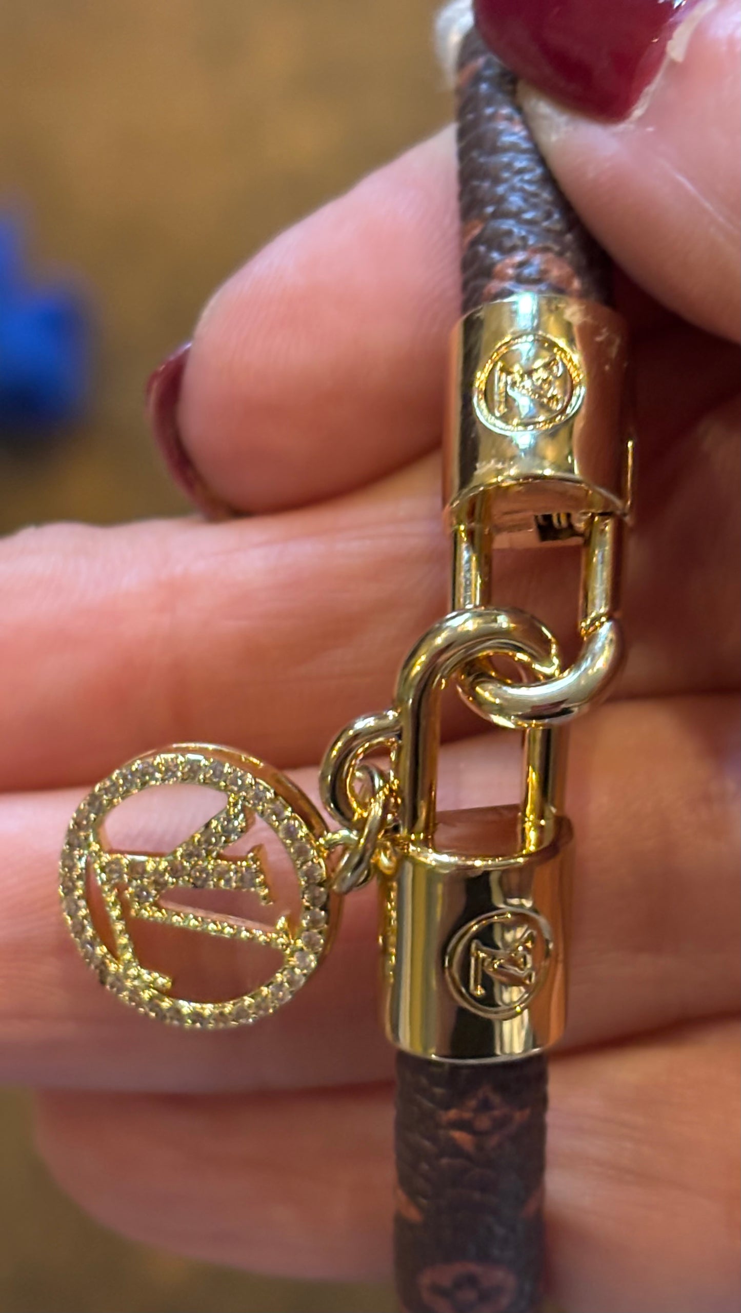 LV Mono Canvas Bracelet