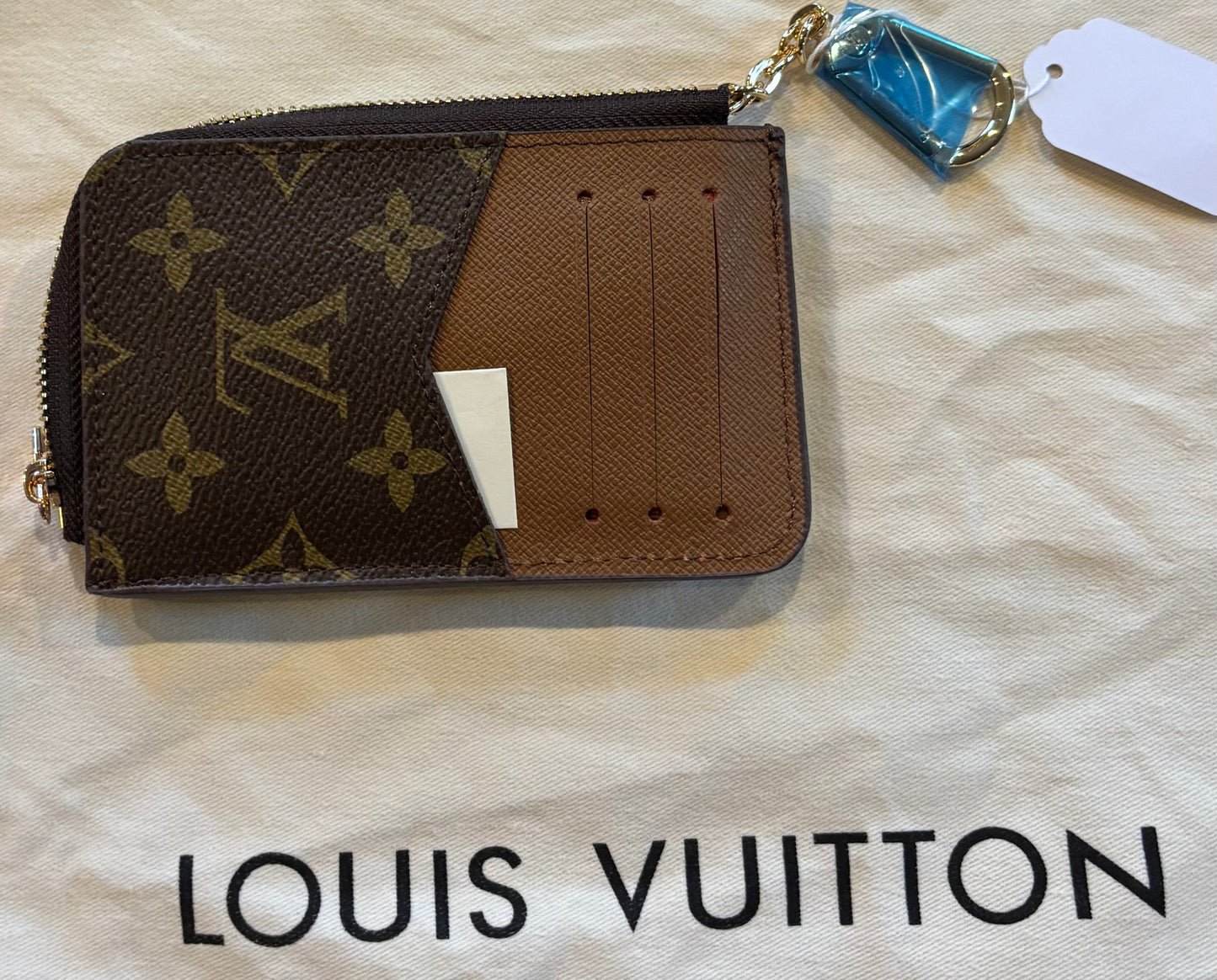 LV Mono Zip Keychain Wallet