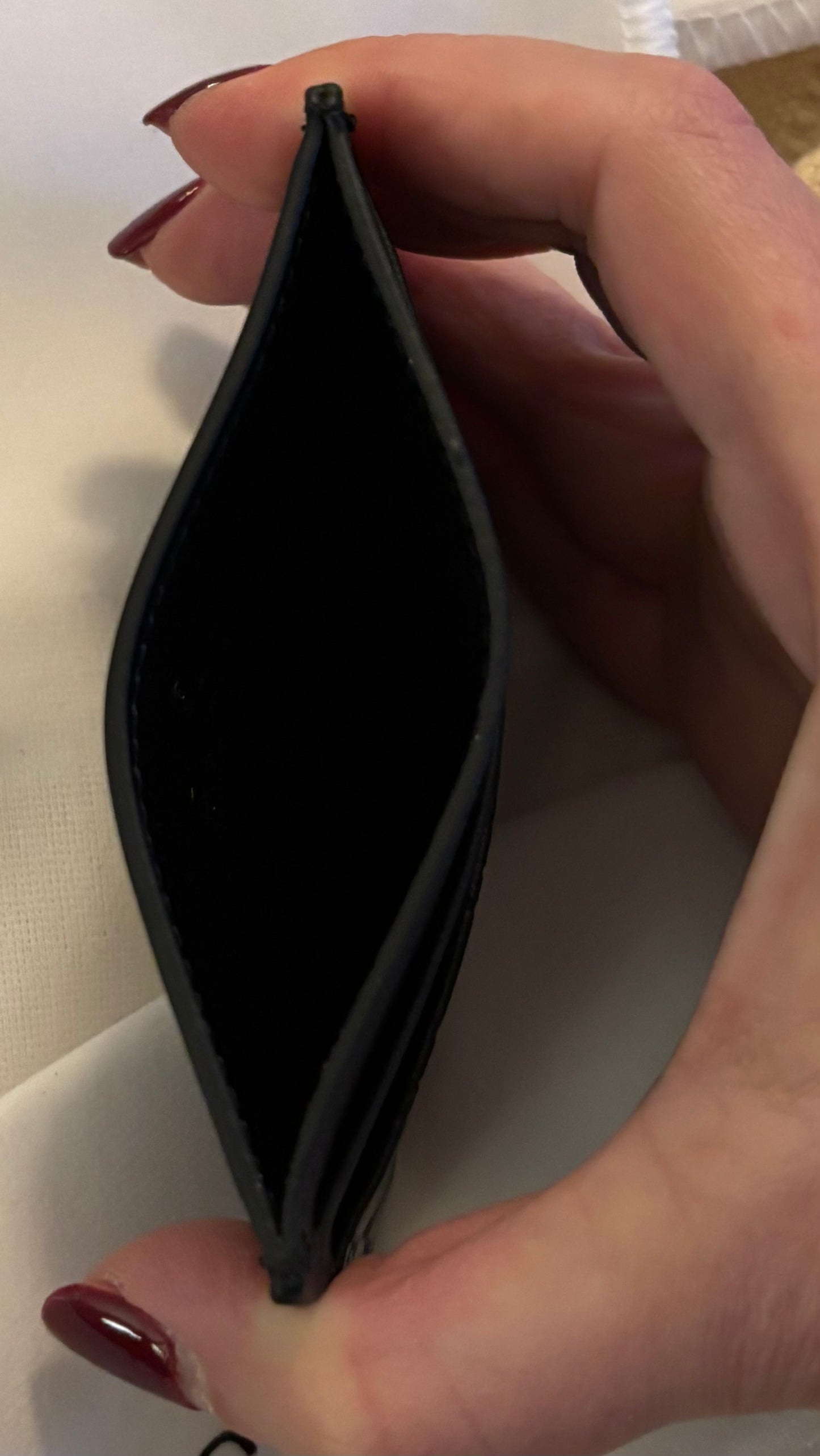 Gucci Black Leather Cardholder