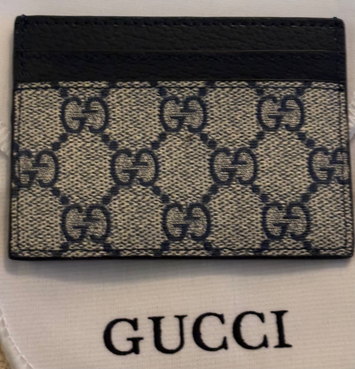 Gucci Mono navy Cardholder