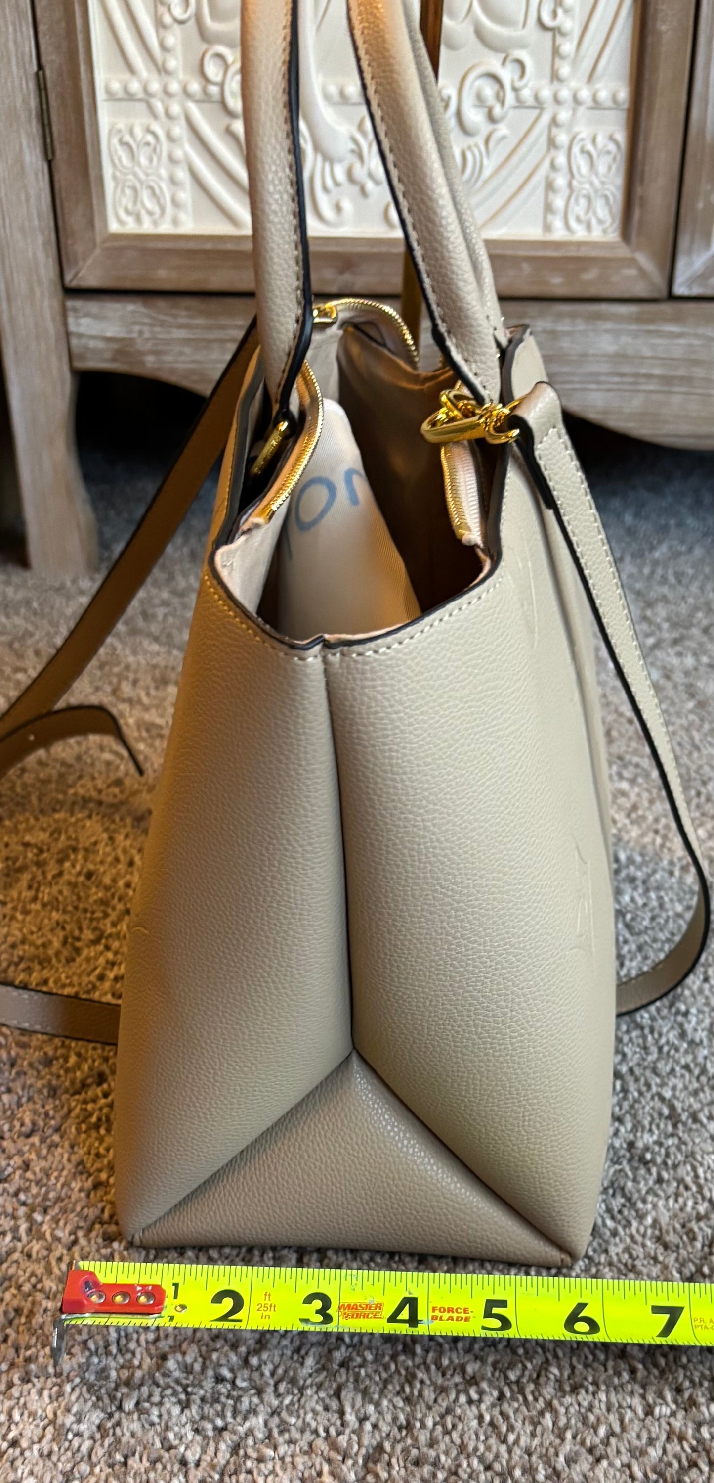 LV Tan Double Handle/Crossbody