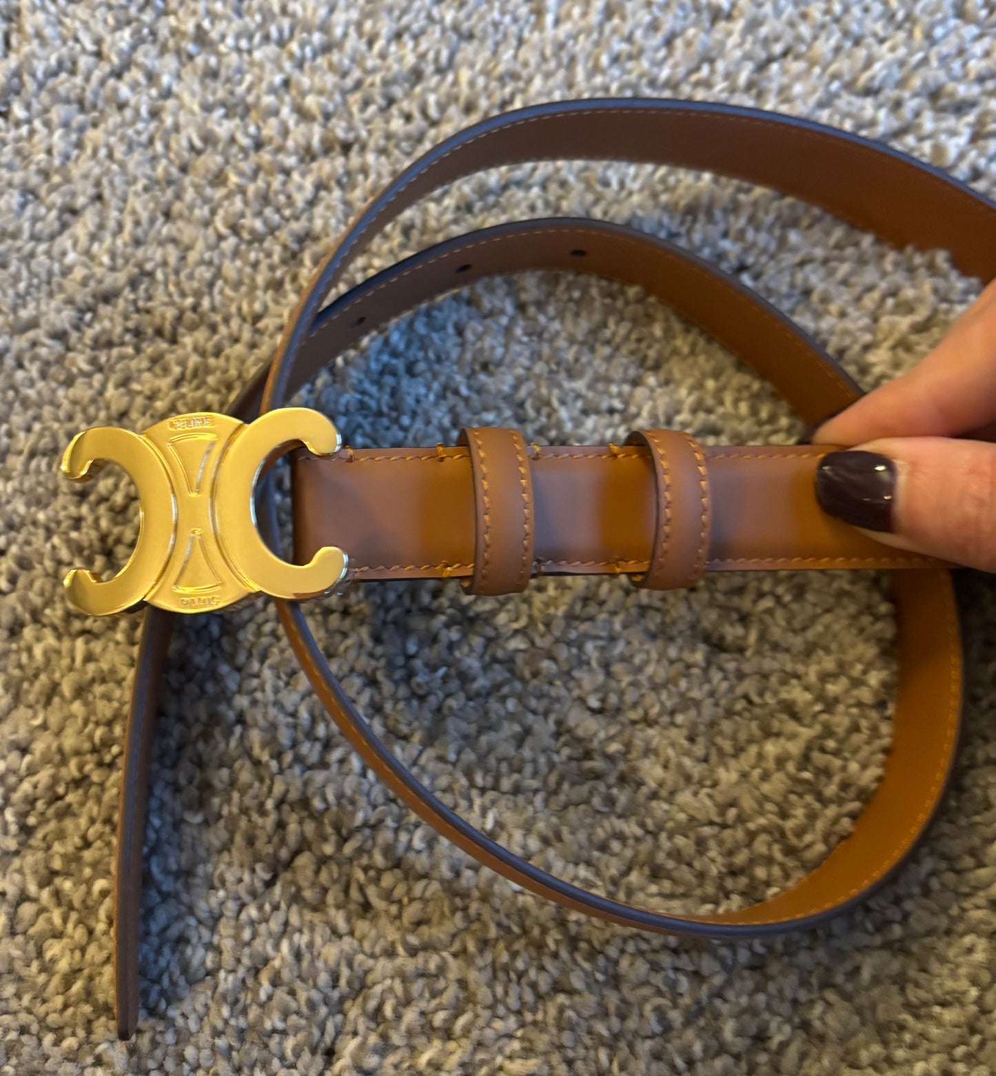 Celine Brown Belt Fits 28-30" Best