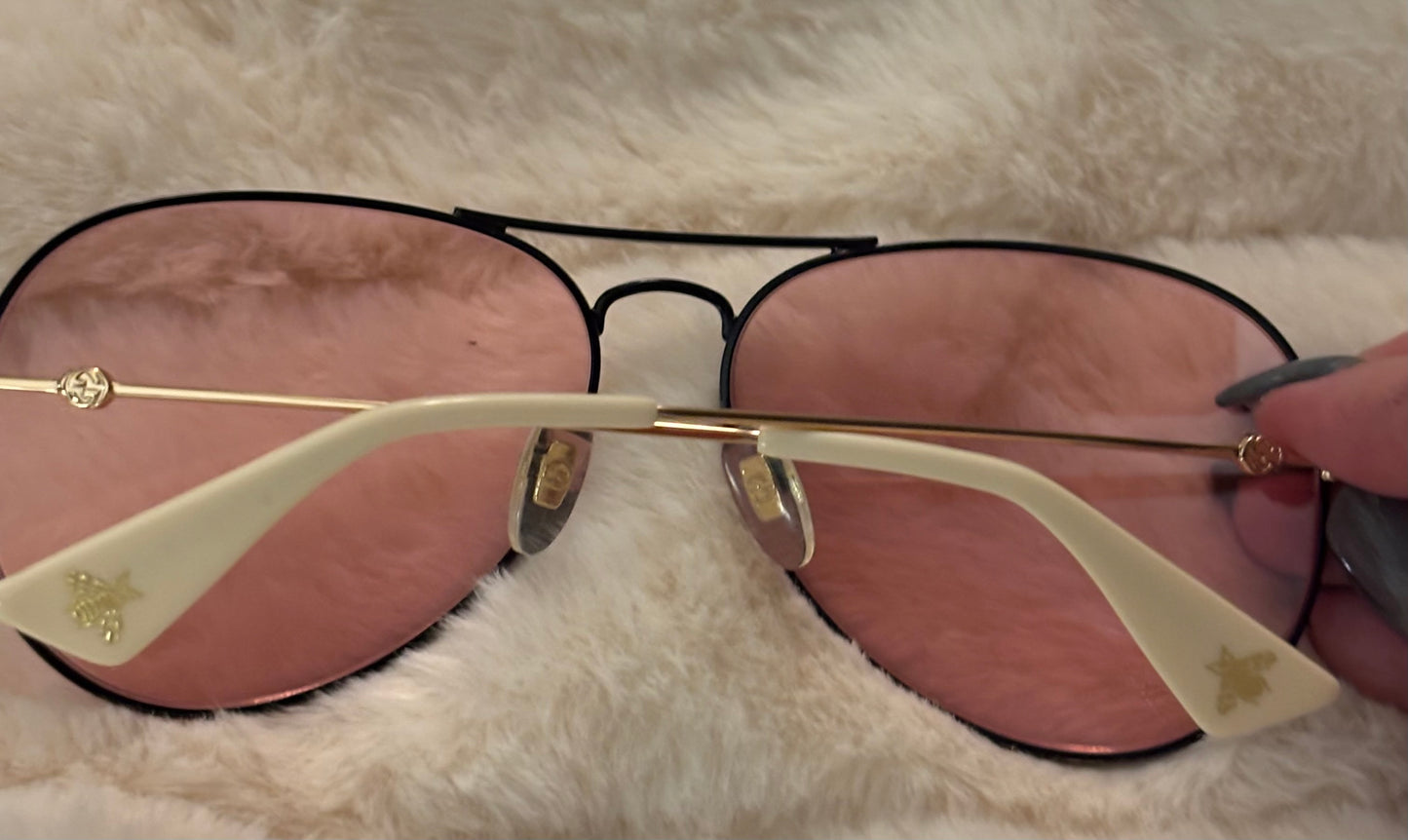 Gucci Sunglasses Pink Lens