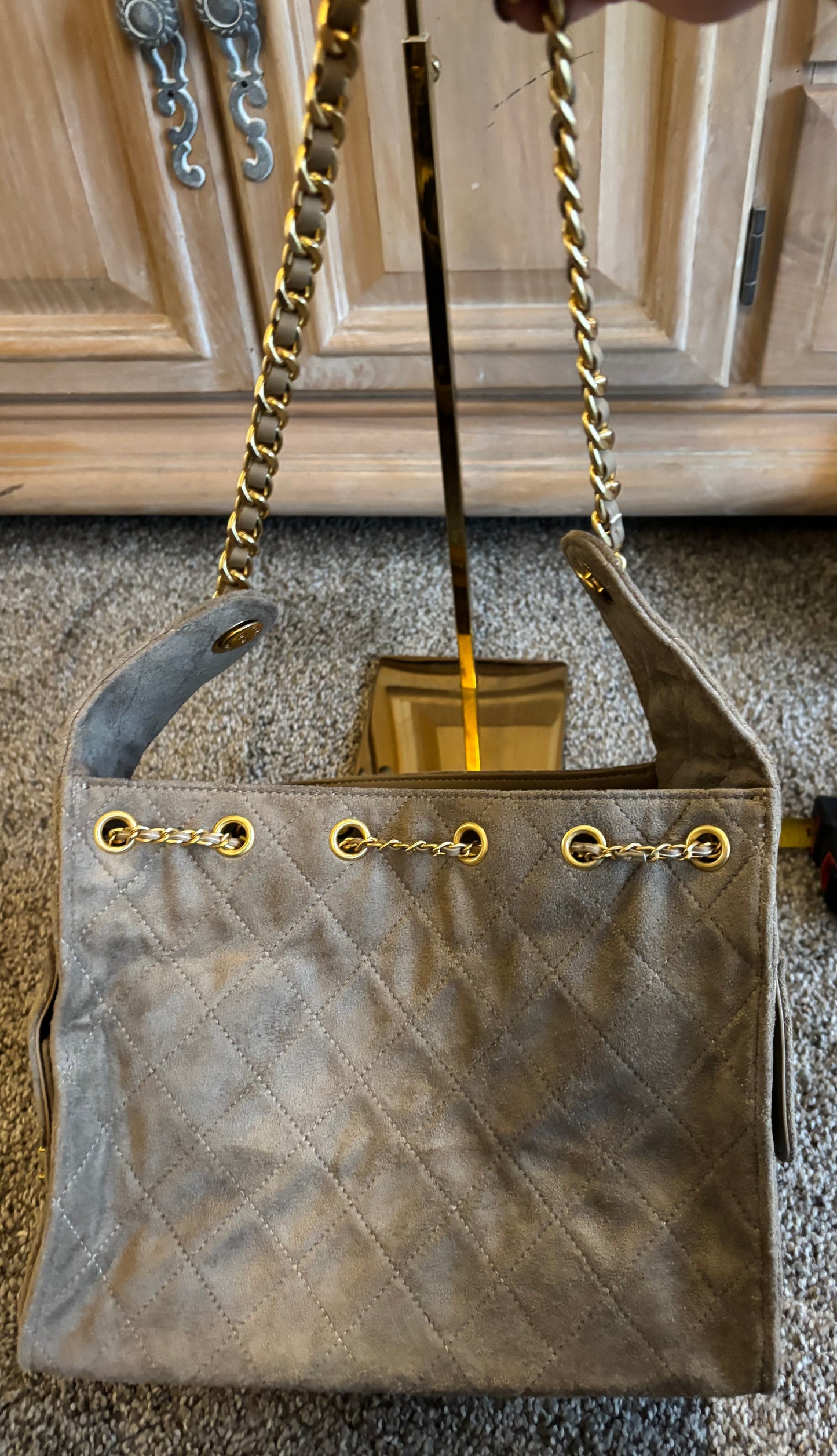 Chanel Suede Shoulder Bag 2333