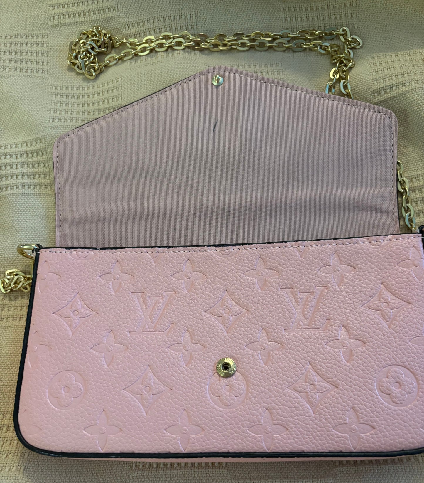 LV Pale Pink 3Pc Set Crossbody