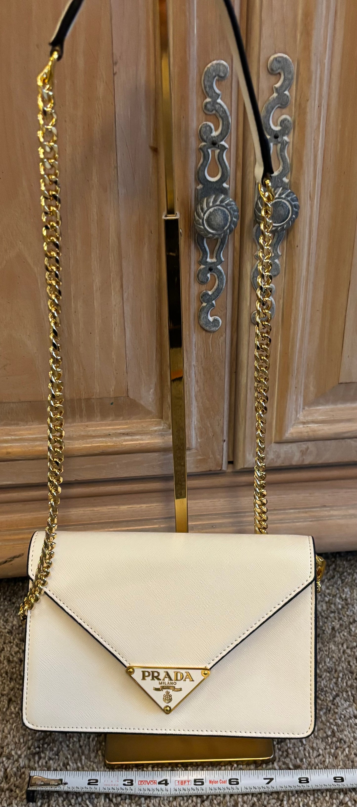 Prada White Small Crossbody 2361