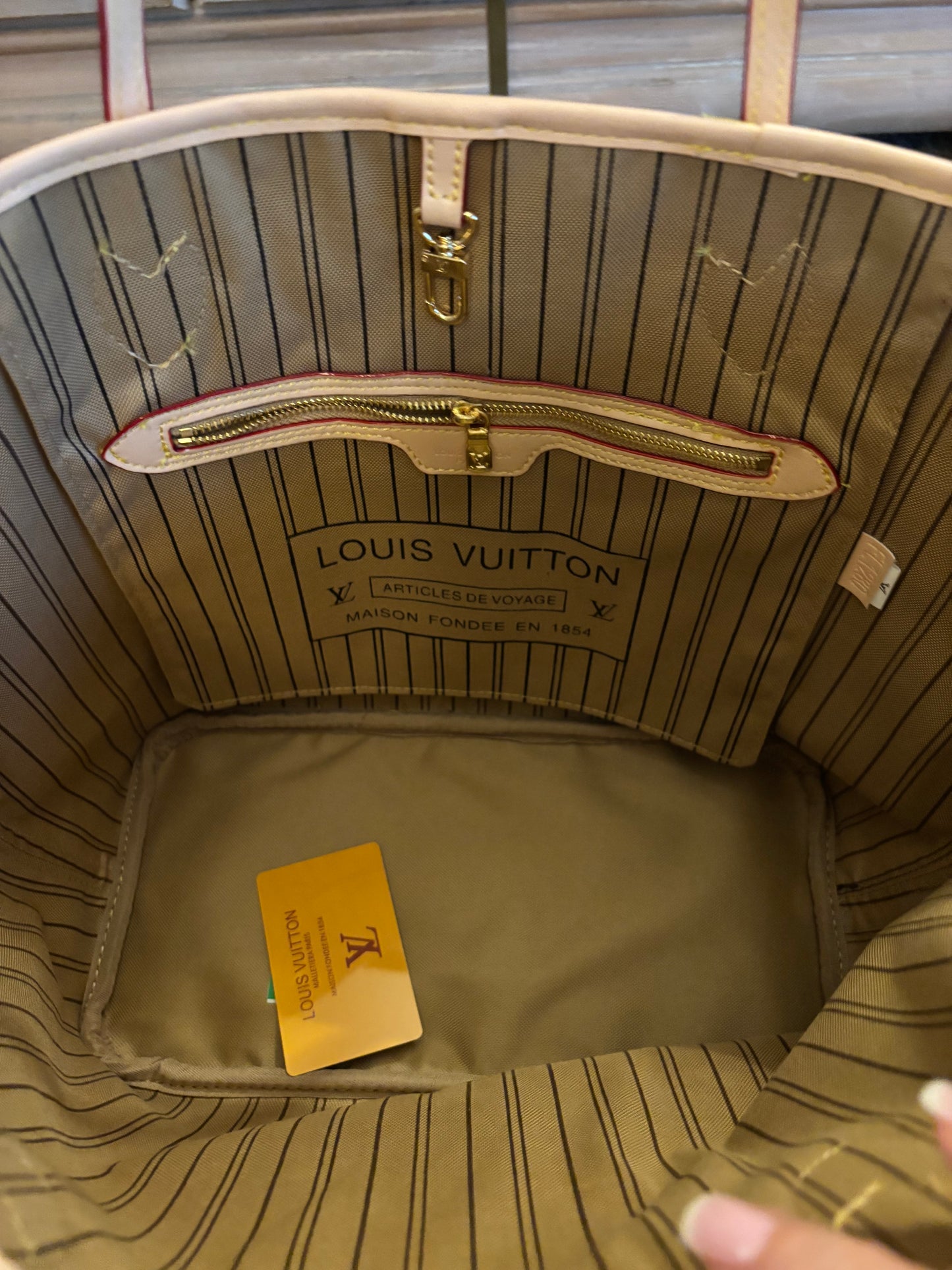 LV Mono Neverfull Shoulder Bag 2406