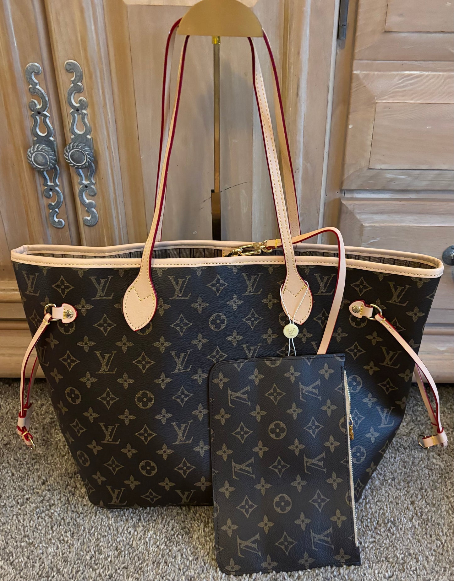 LV Mono Neverfull Shoulder Bag 2406