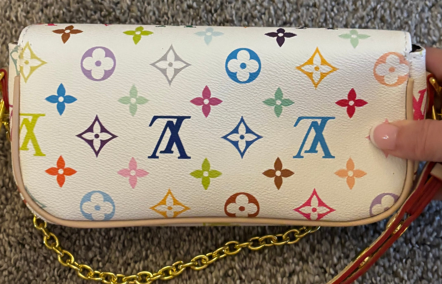 LV Multicolor Mono Shoulder/Crossbody 2407