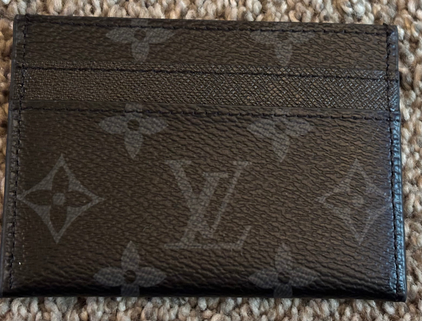 LV Black Mono Cardholder 2424