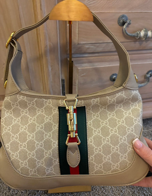 Gucci Tan Jackie O Bag 2427 Shoulder