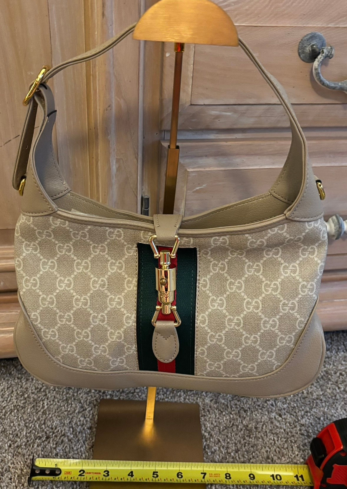 Gucci Tan Jackie O Bag 2427 Shoulder