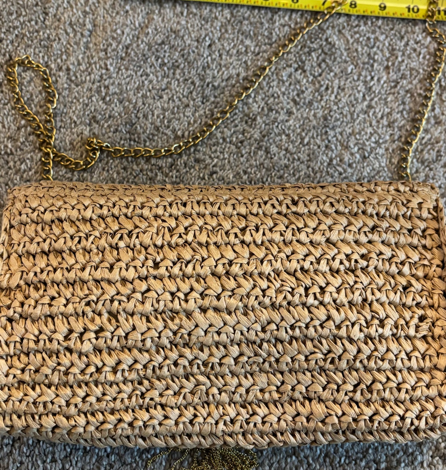 YSL Rattan Clutch/Crossbody 2429