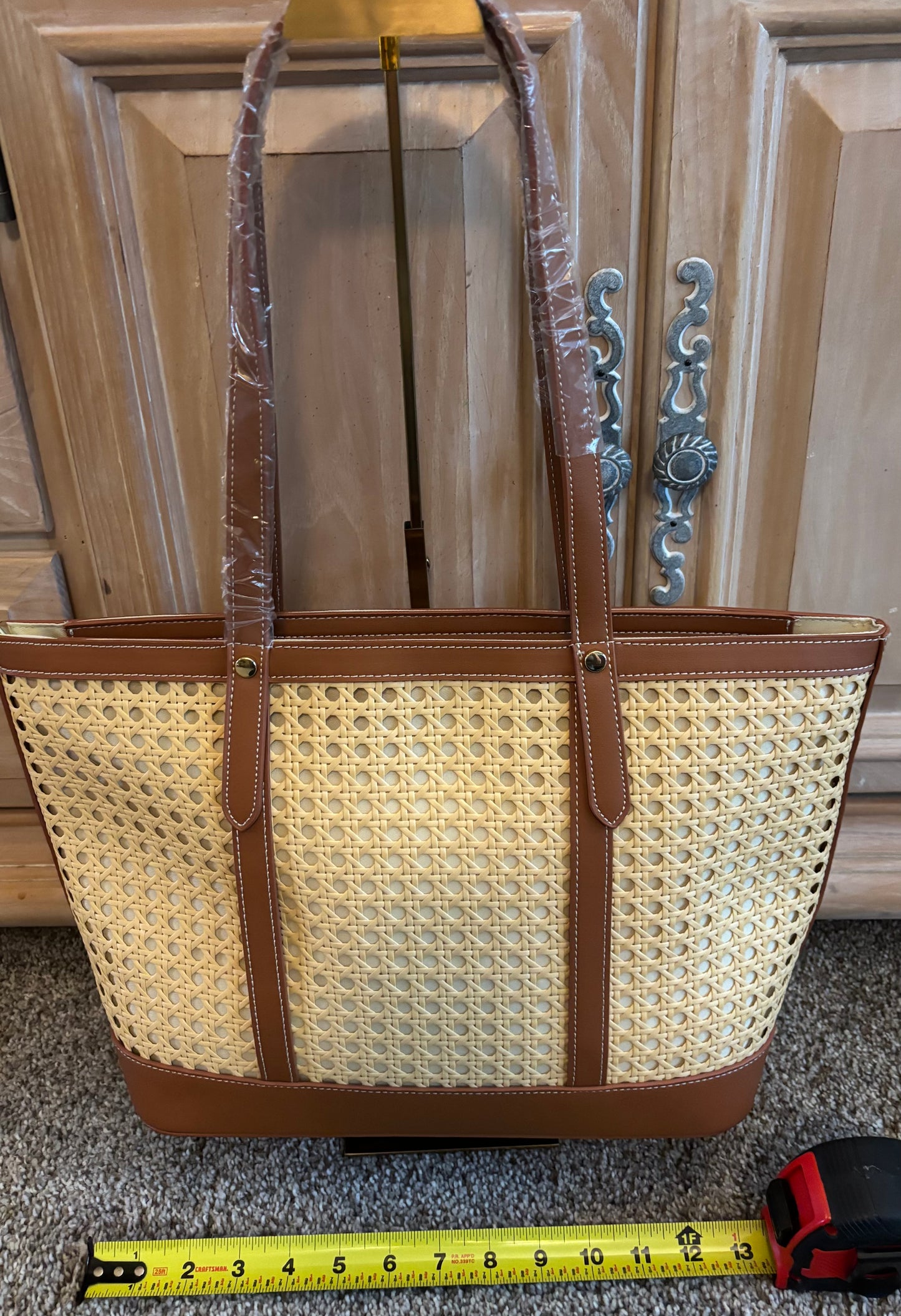 Tory Burch Tan/Brown Tote Bag Shoulder 2429