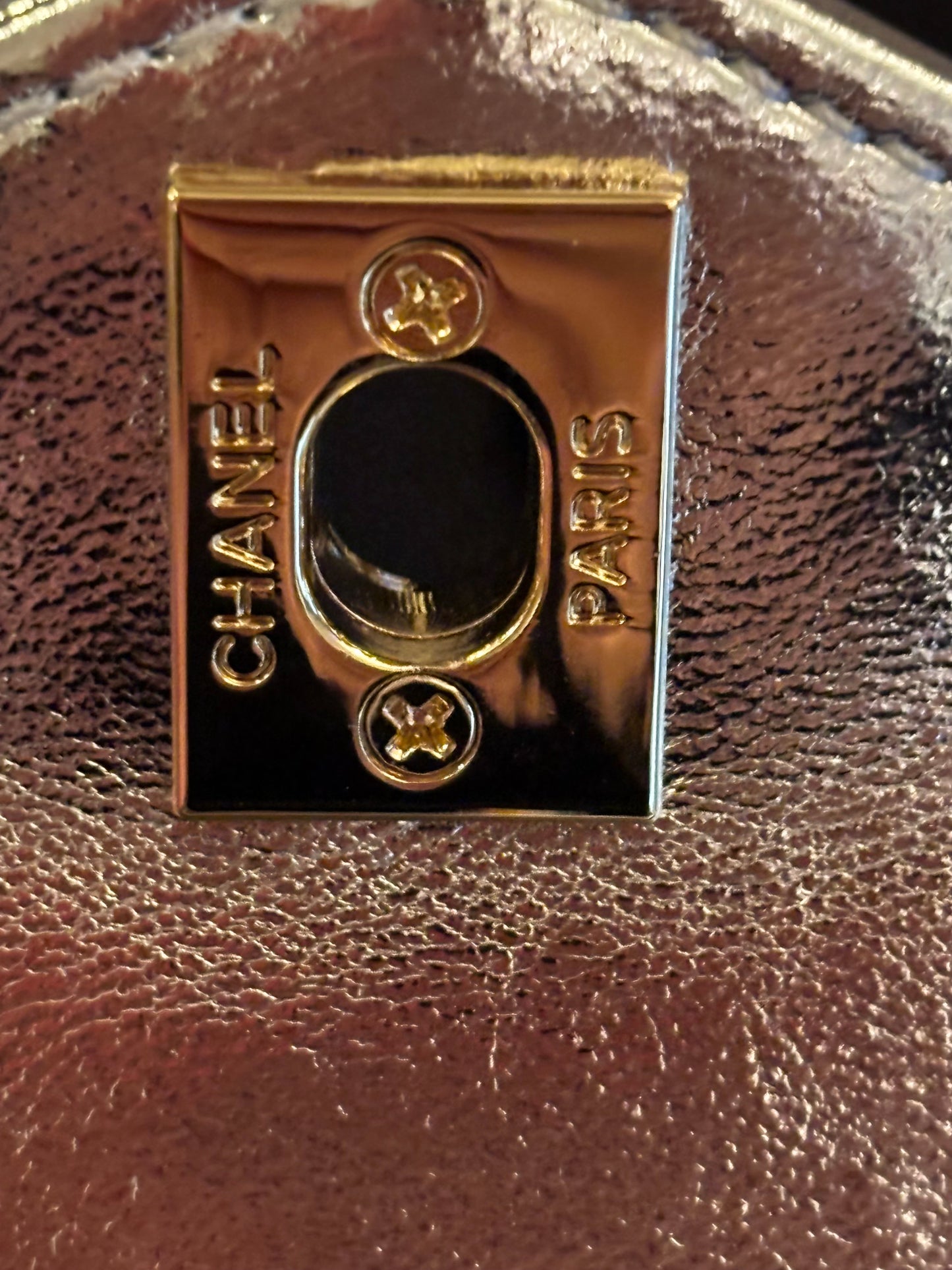 Chanel Silver Clutch/Crossbody 2467