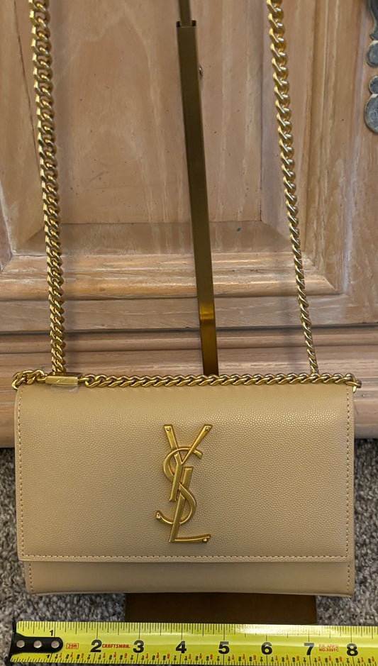 YSL Tan Shoulder/Crossbody