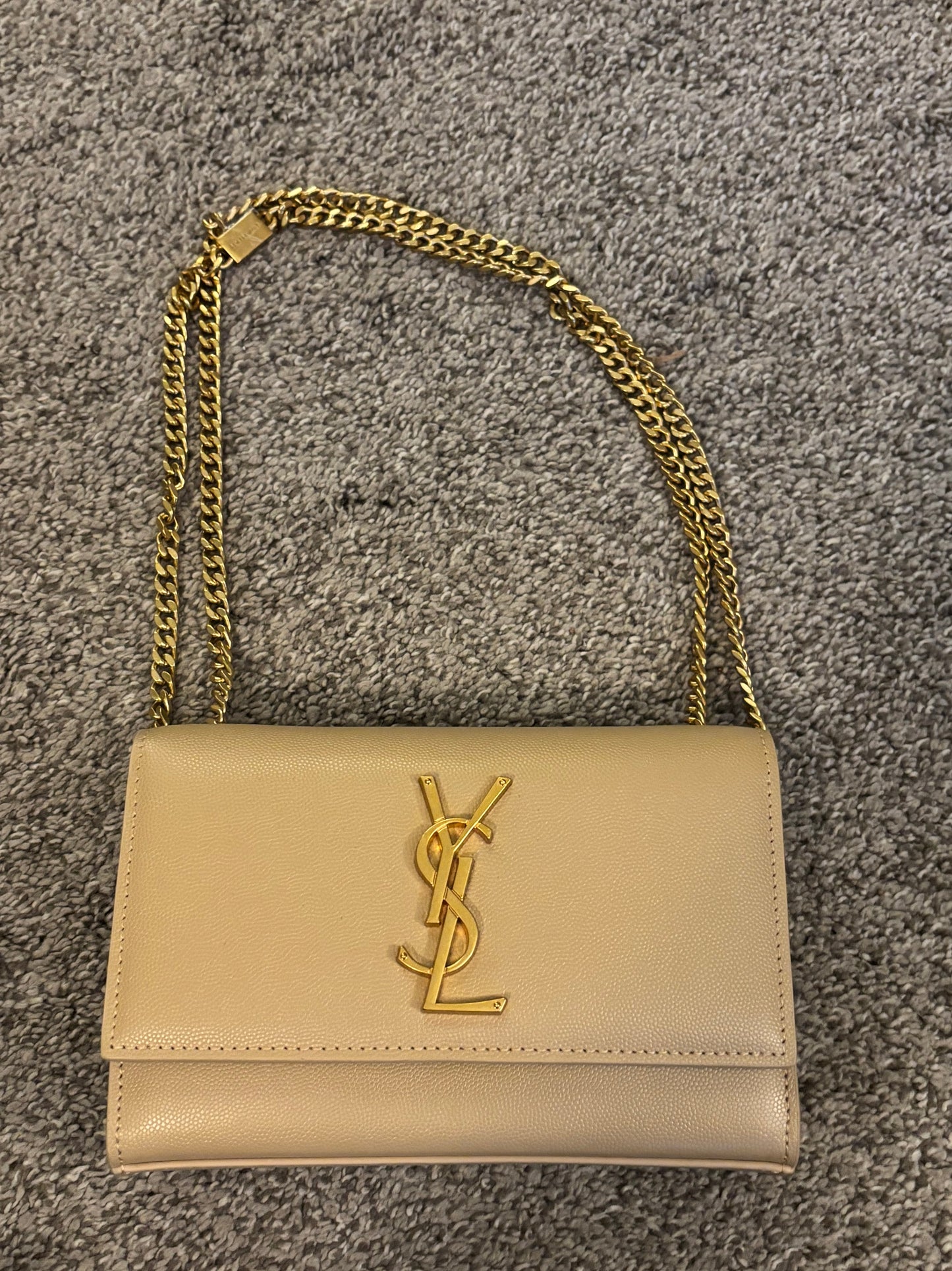 YSL Tan Shoulder/Crossbody