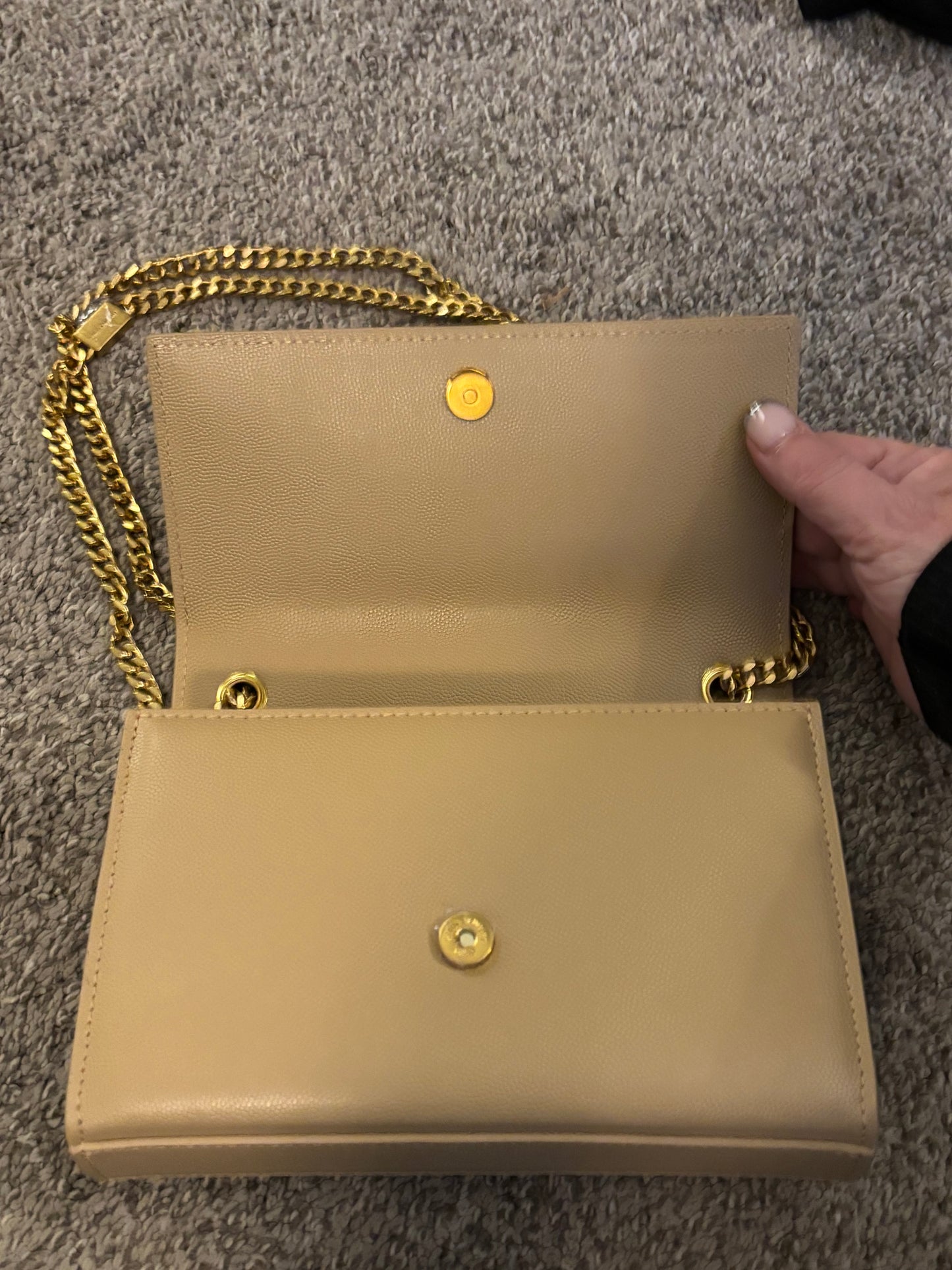 YSL Tan Shoulder/Crossbody