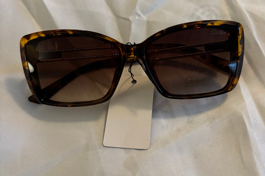 Cartier Tortoise Shell Sunglasses 2448
