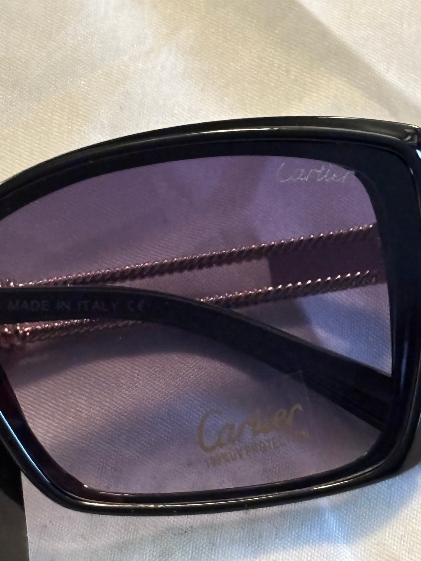 Cartier Black Sunglasses