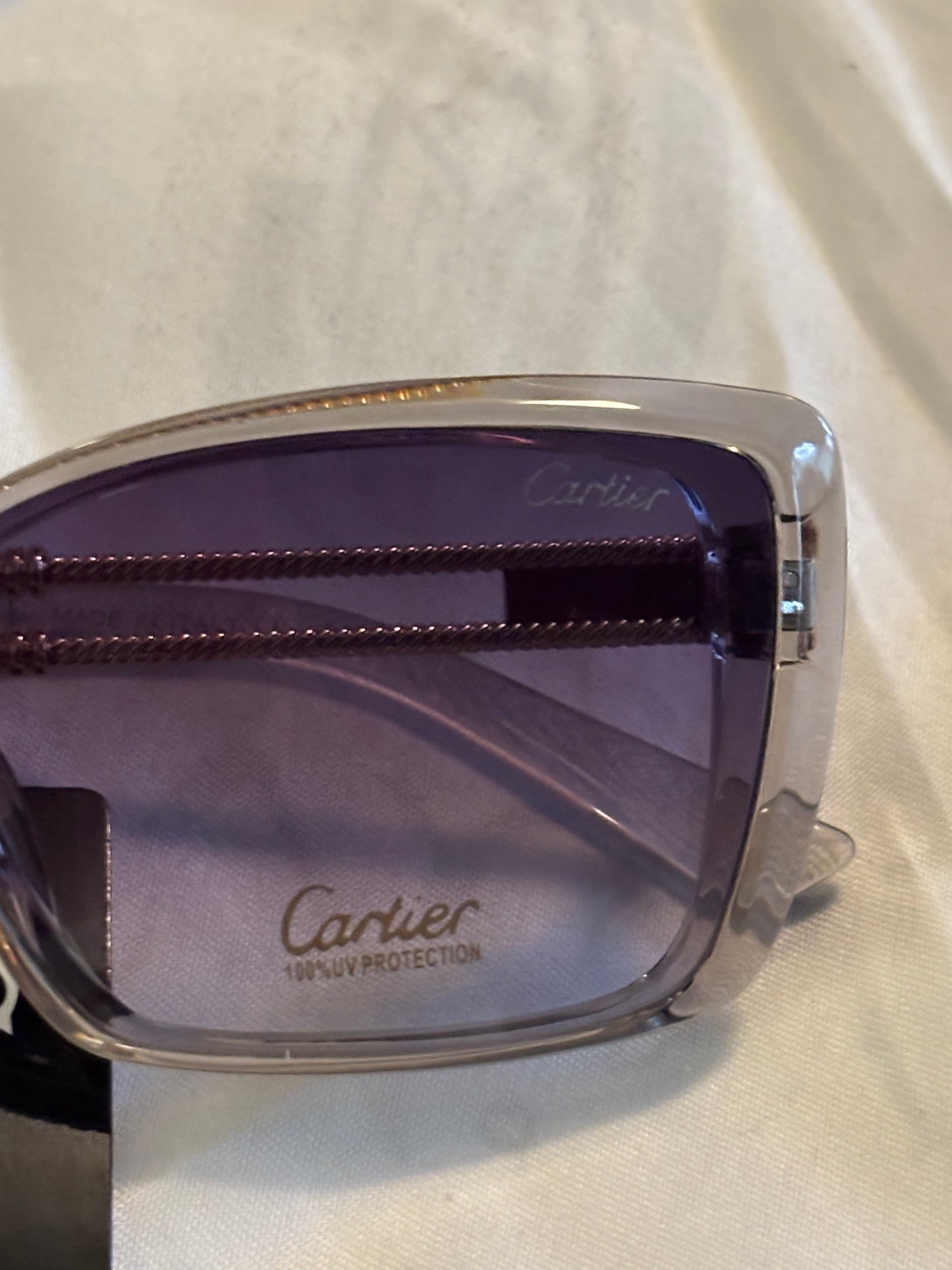 Cartier Grey Sunglasses 2450