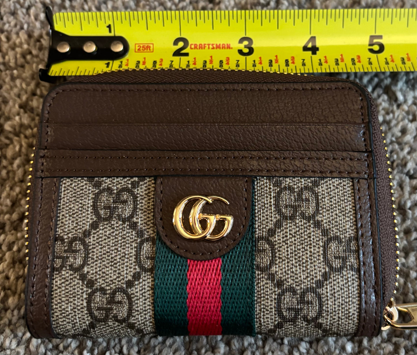 Gucci Zippered Wallet Mono 1.1