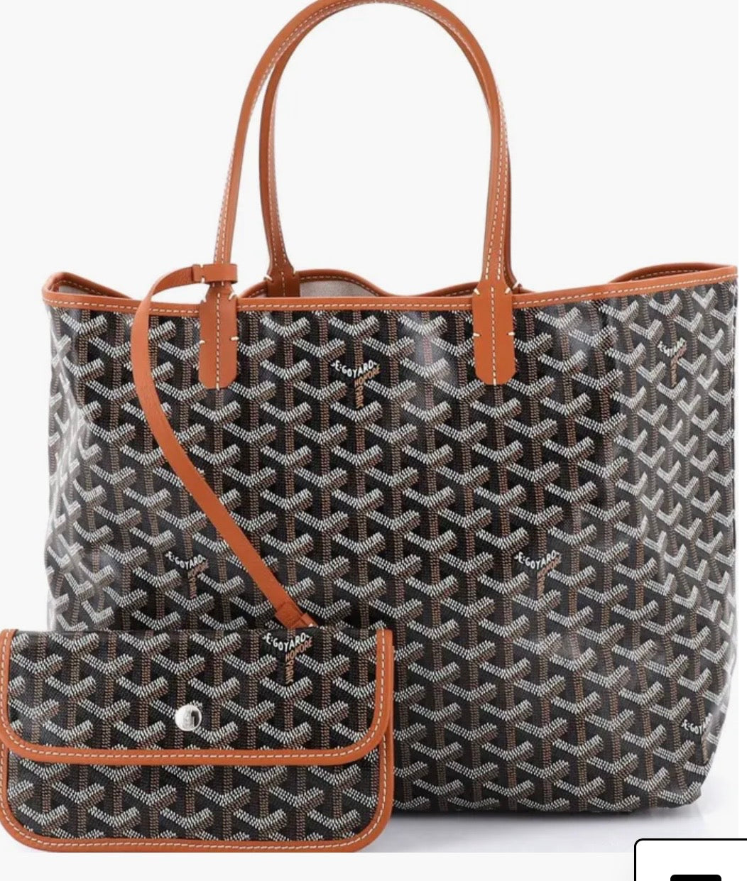 Goyard Med Tote Black 2462