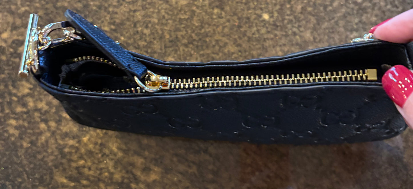Gucci Black Small Purse with Crossbody Strap