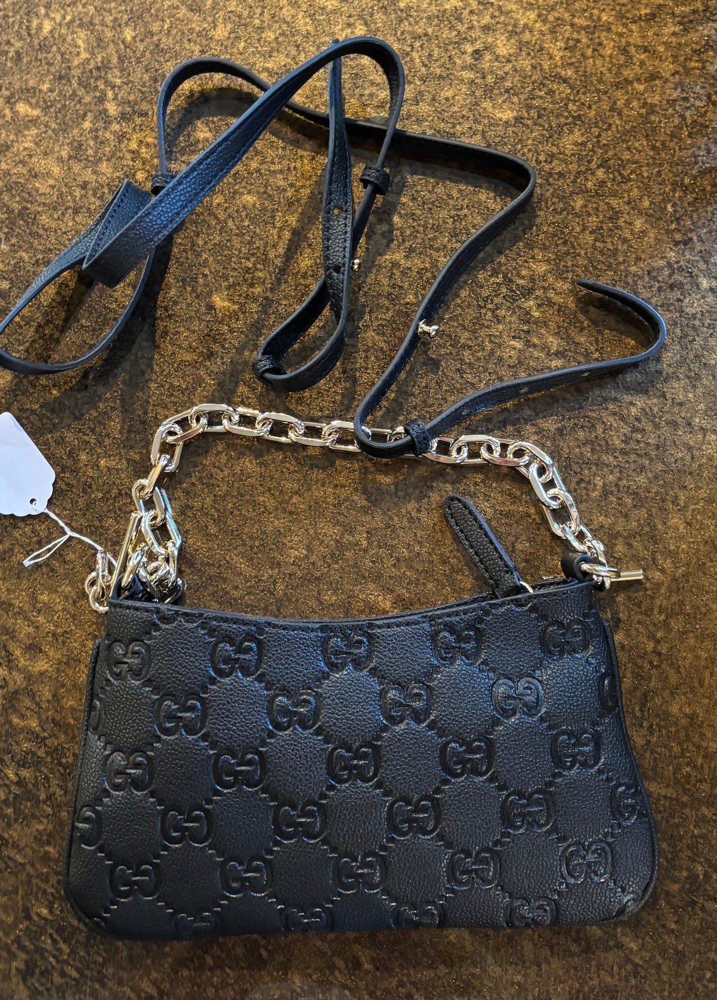 Gucci Black Small Purse with Crossbody Strap