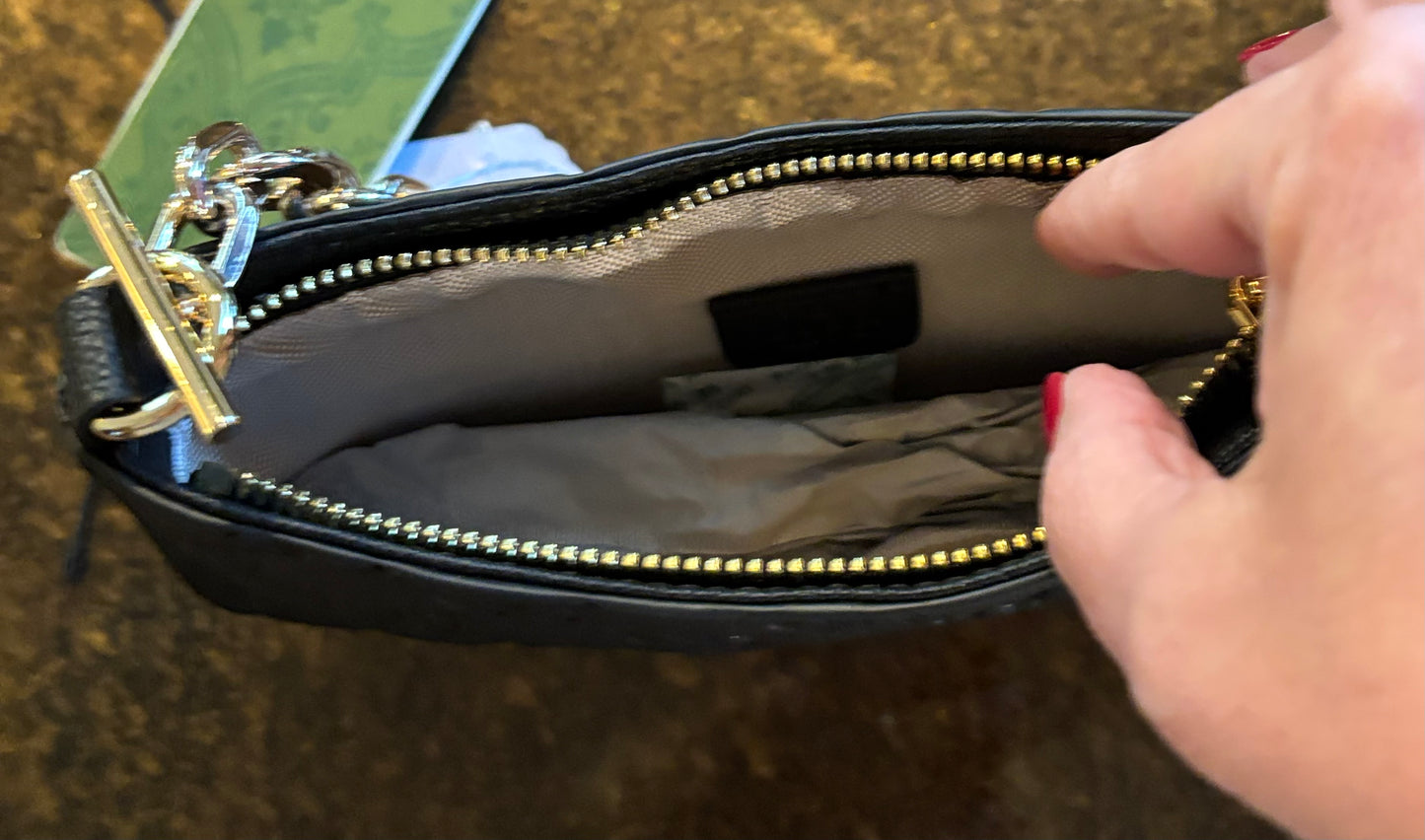 Gucci Black Small Purse with Crossbody Strap