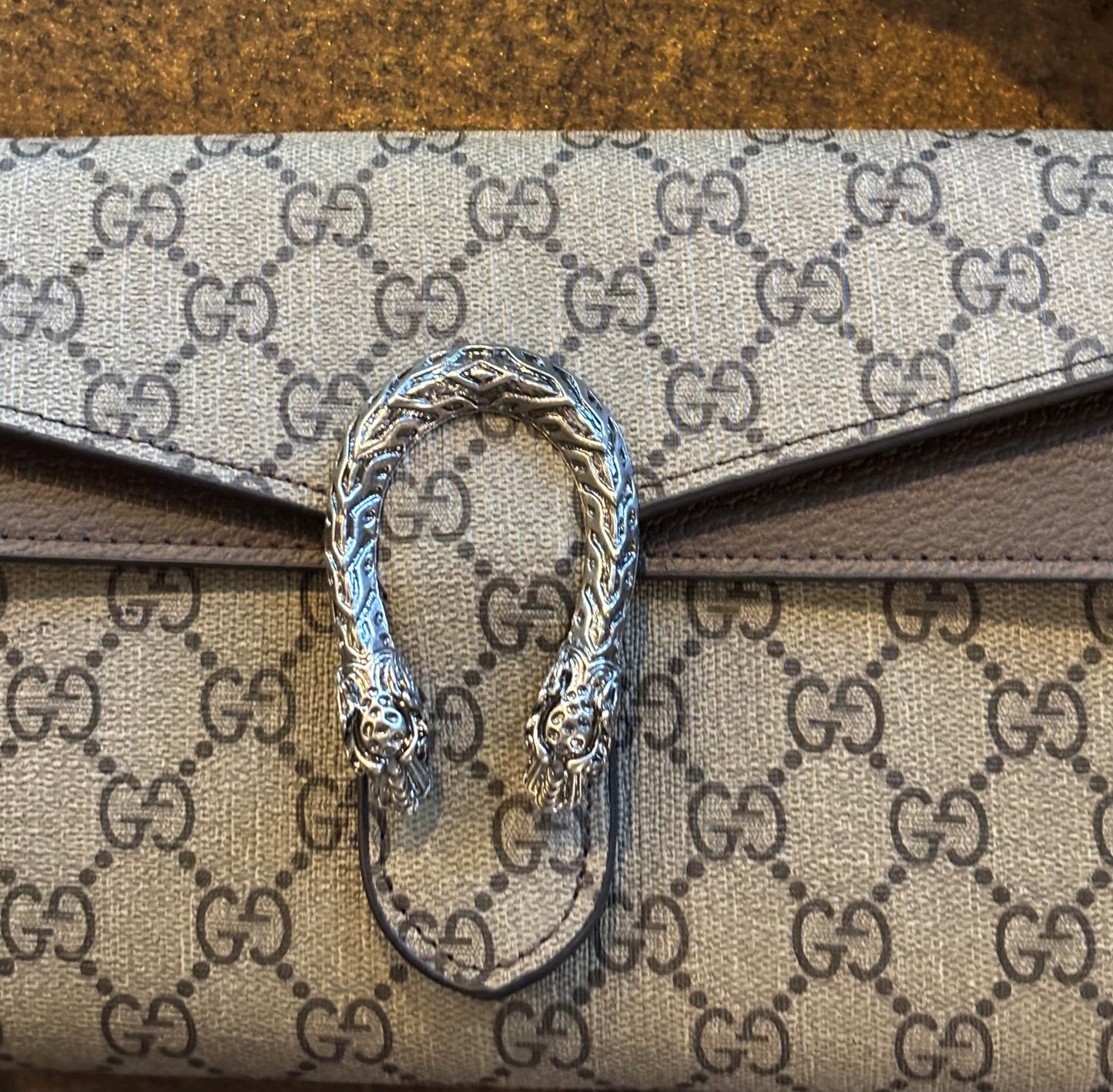 Gucci Brown Mono Regular and Crossbody