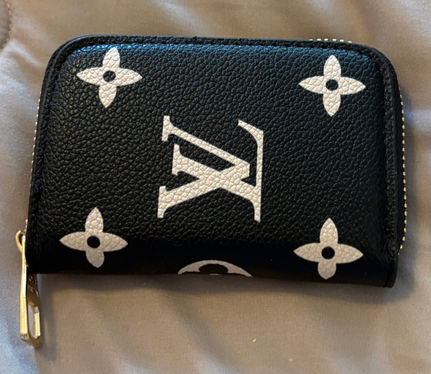 LV Card Holder Zippered Wallet
