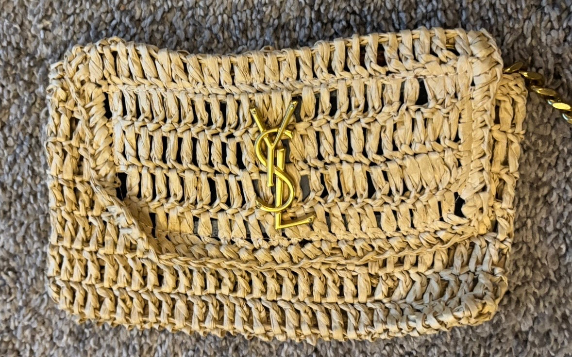 YSL Stunning Beach Bag with Small Pouch 2476