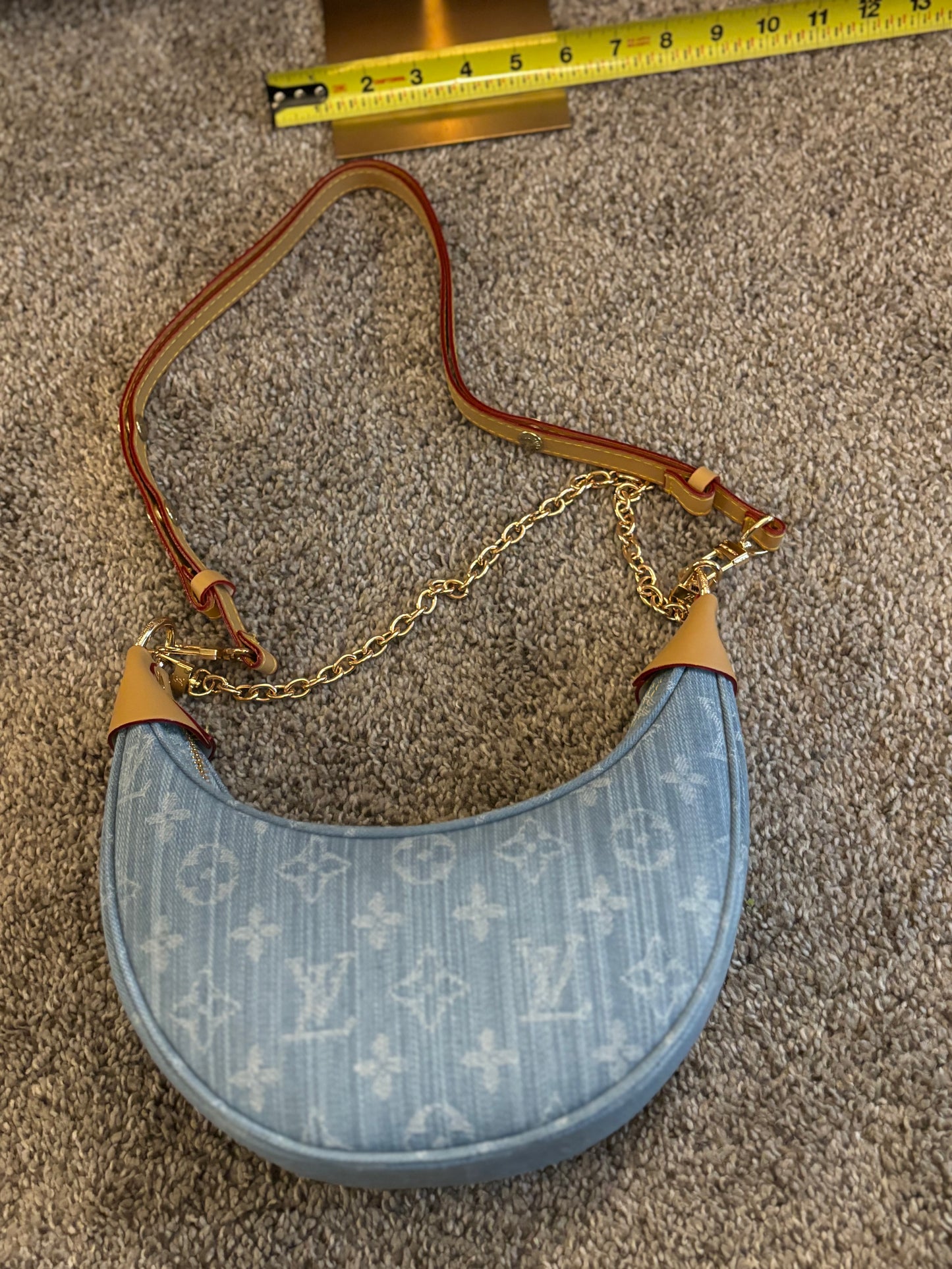 LV Small Denim Shoulder Bag/Crossbody 2468
