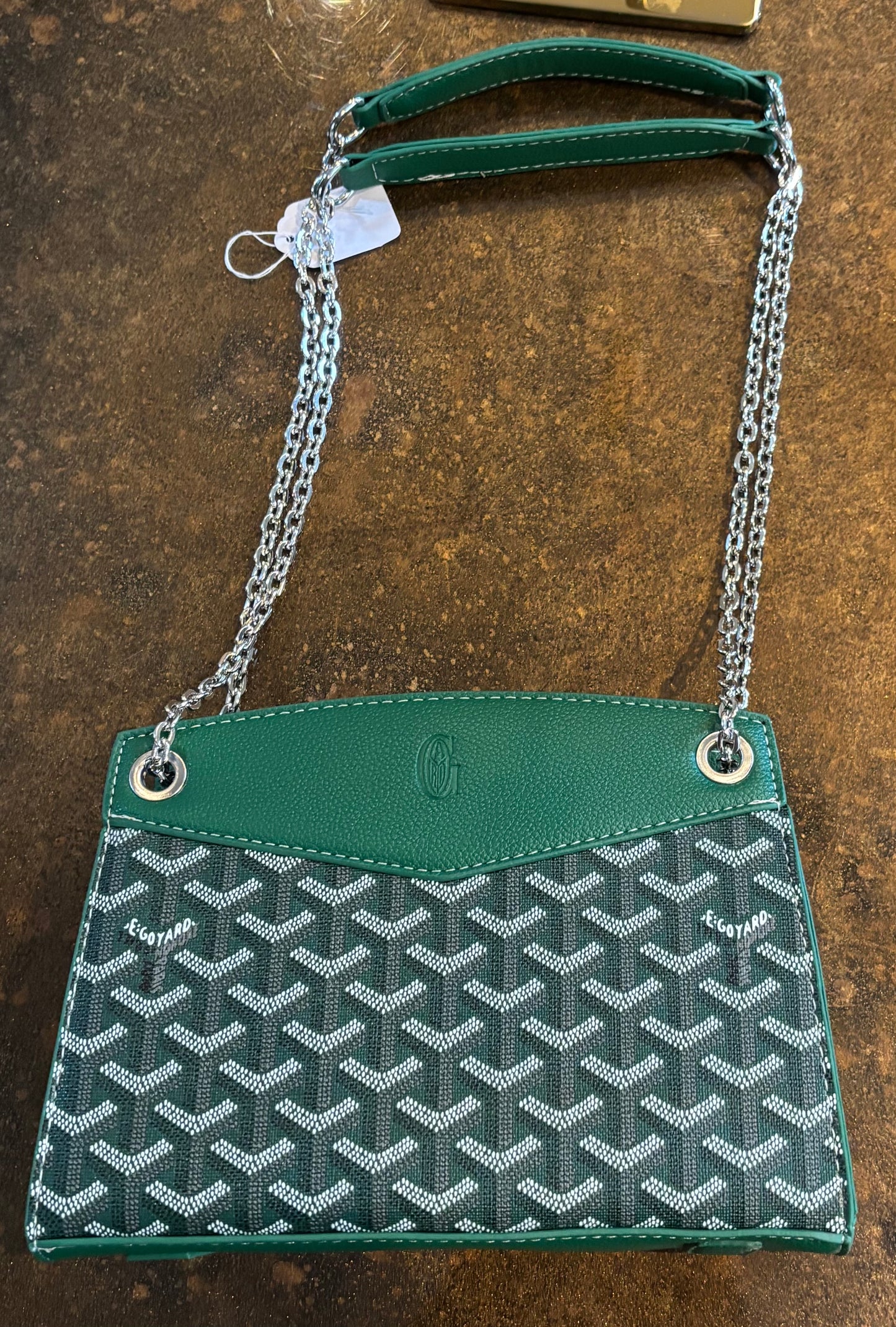 Goyard Green Regular or Crossbody