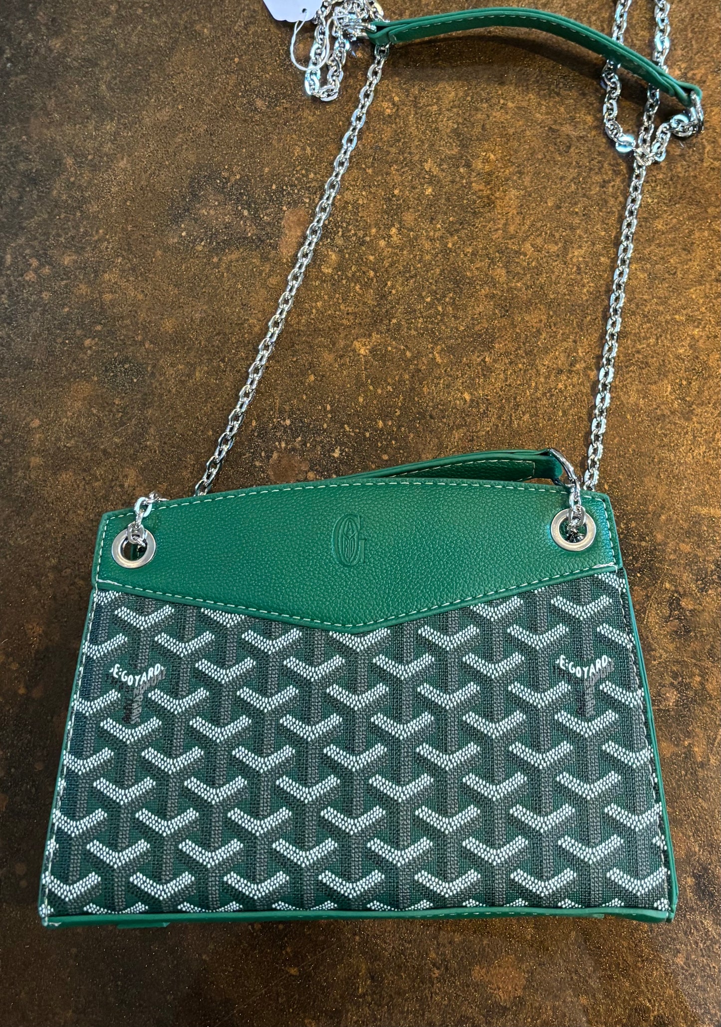 Goyard Green Regular or Crossbody