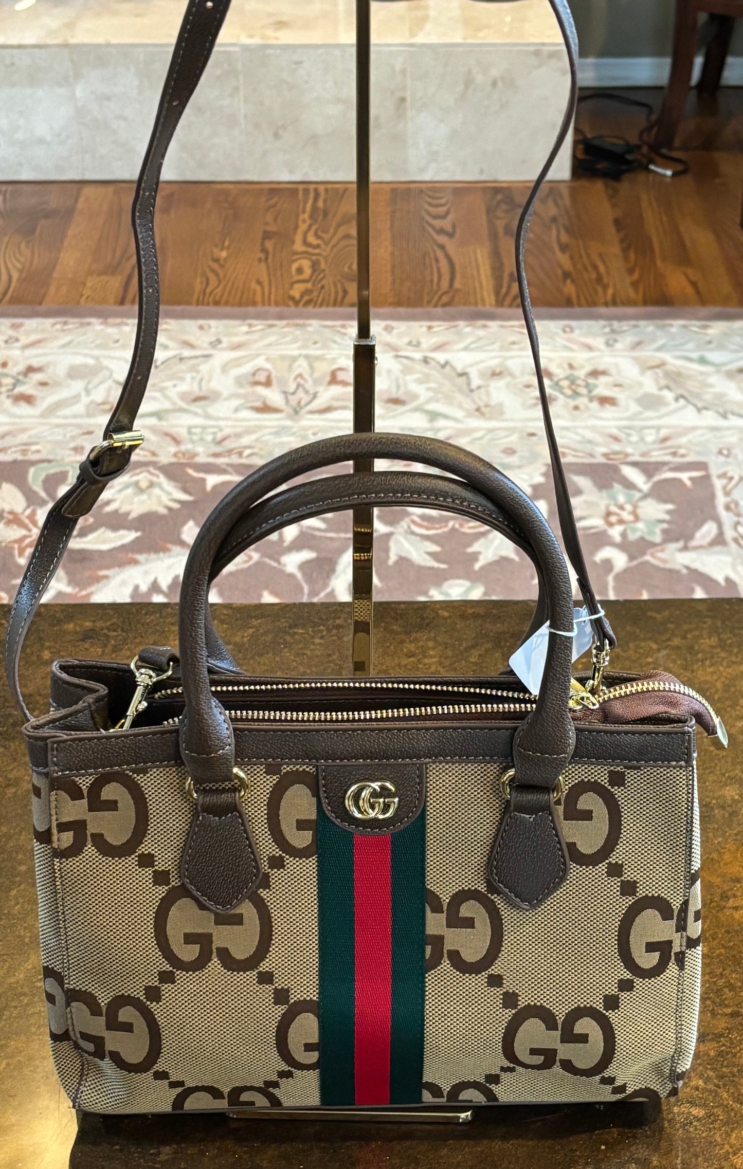 Gucci GG Zippered Crossbody