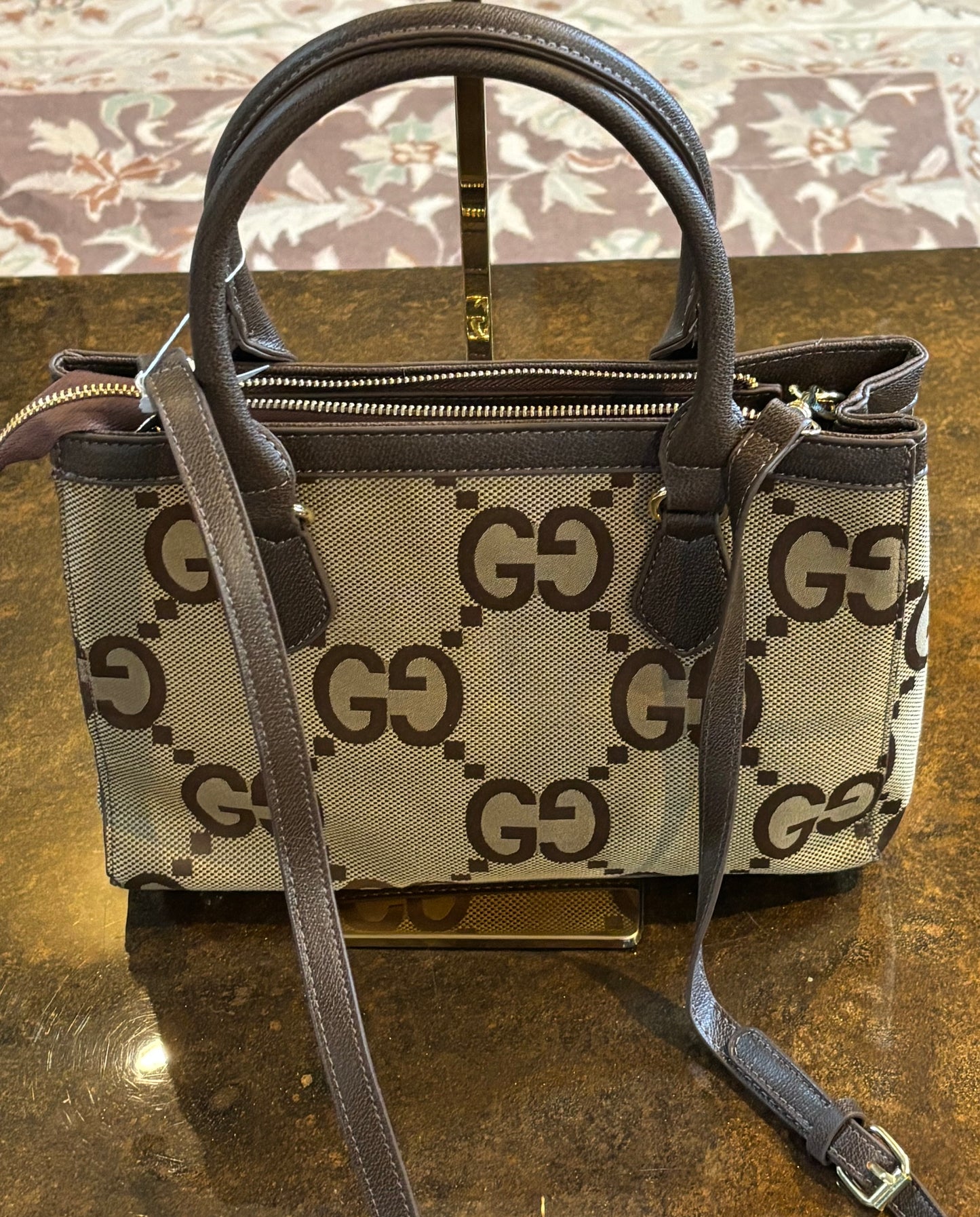 Gucci GG Zippered Crossbody