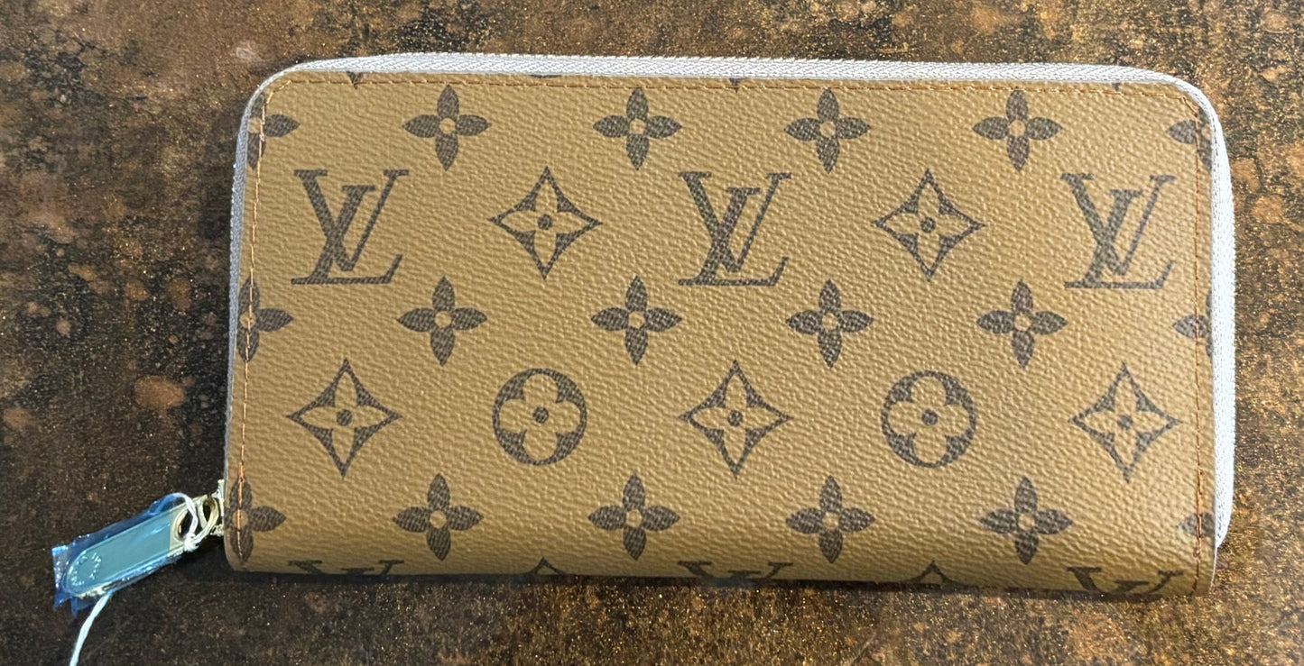 LV Large Zippered Wallet