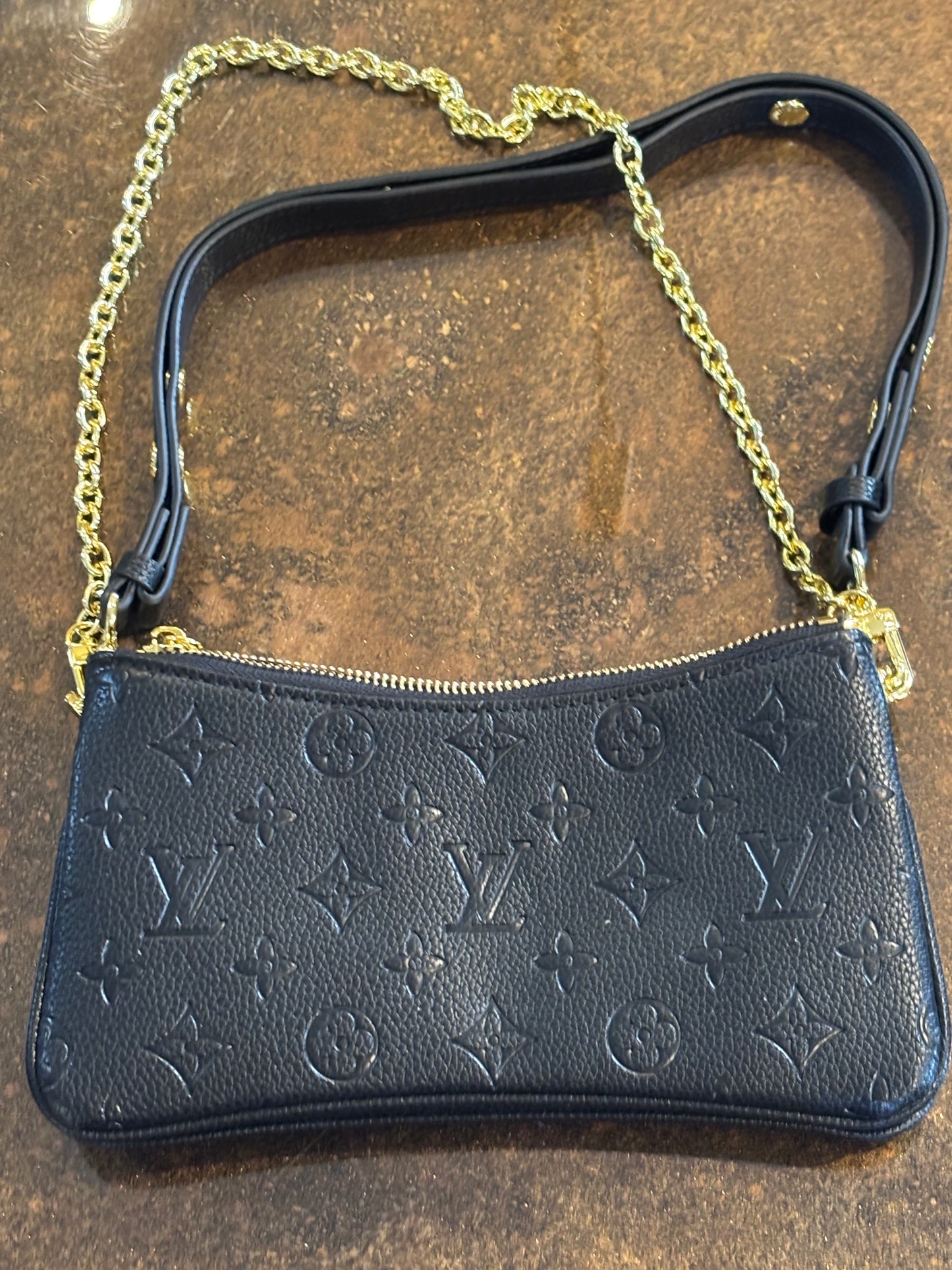 LV Black Zip Regular/Crossbody