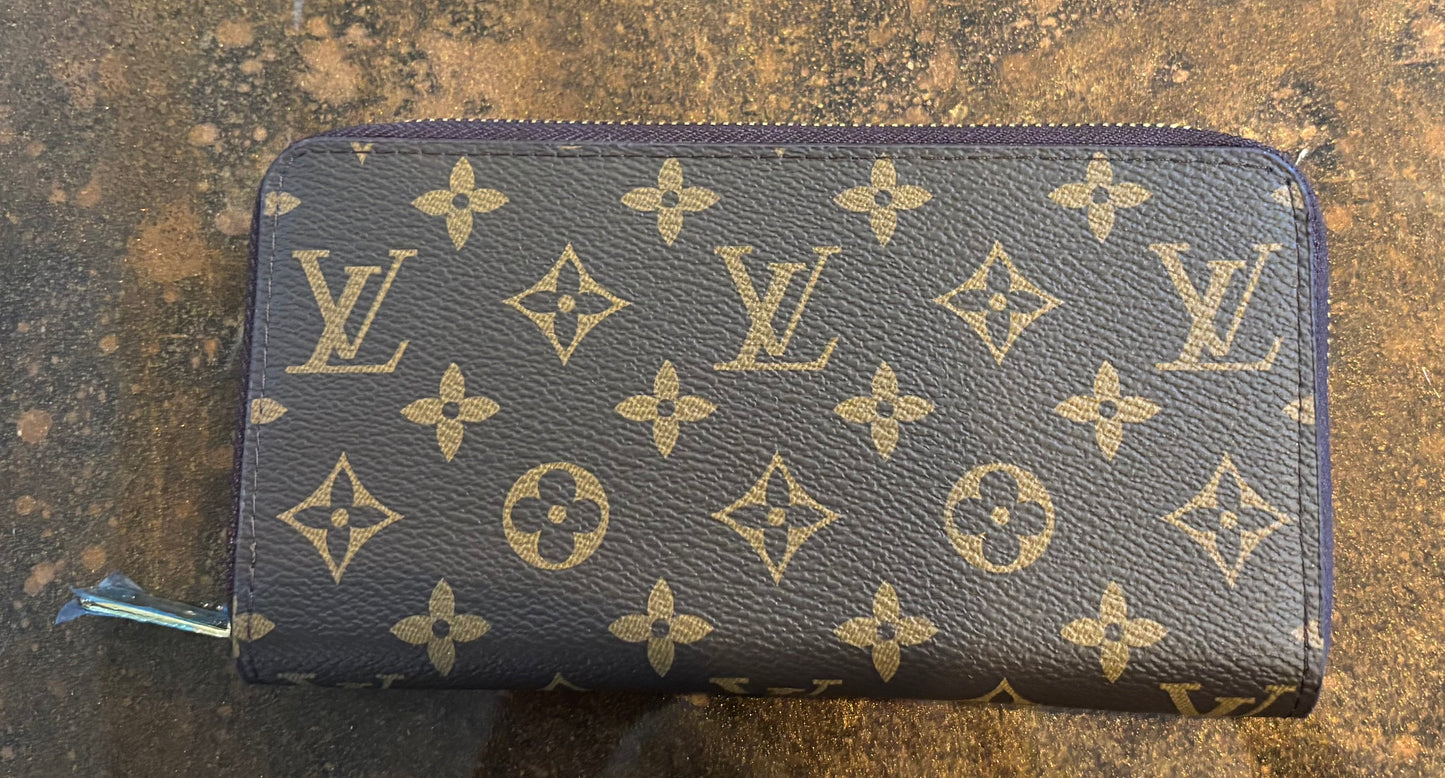 LV Large Zippered Wallet
